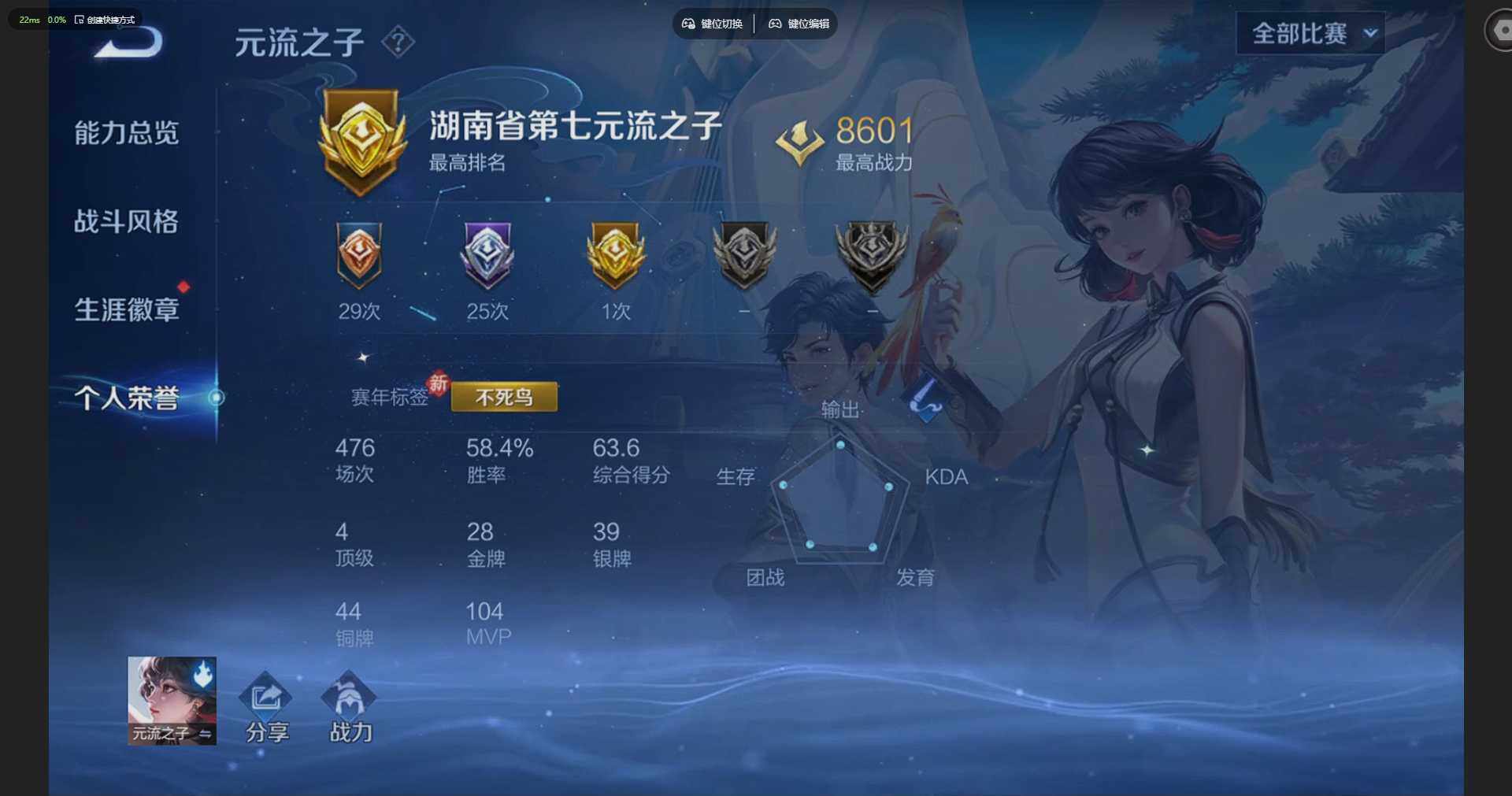 WZQM4212389王者荣耀账号详情图5