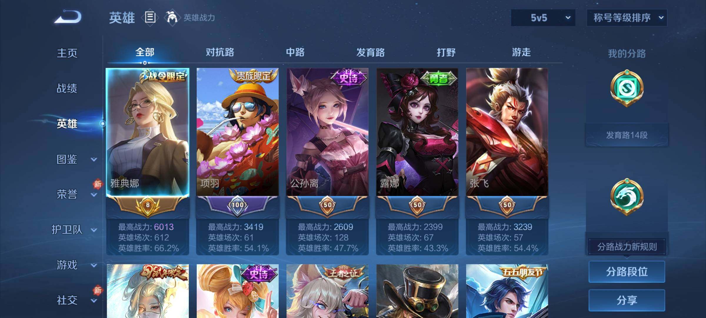 WZCMY4198884王者荣耀账号详情图3 WZCMY4198884王者荣耀账号详情图3