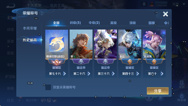 WZCMW4199905王者荣耀账号详情图8