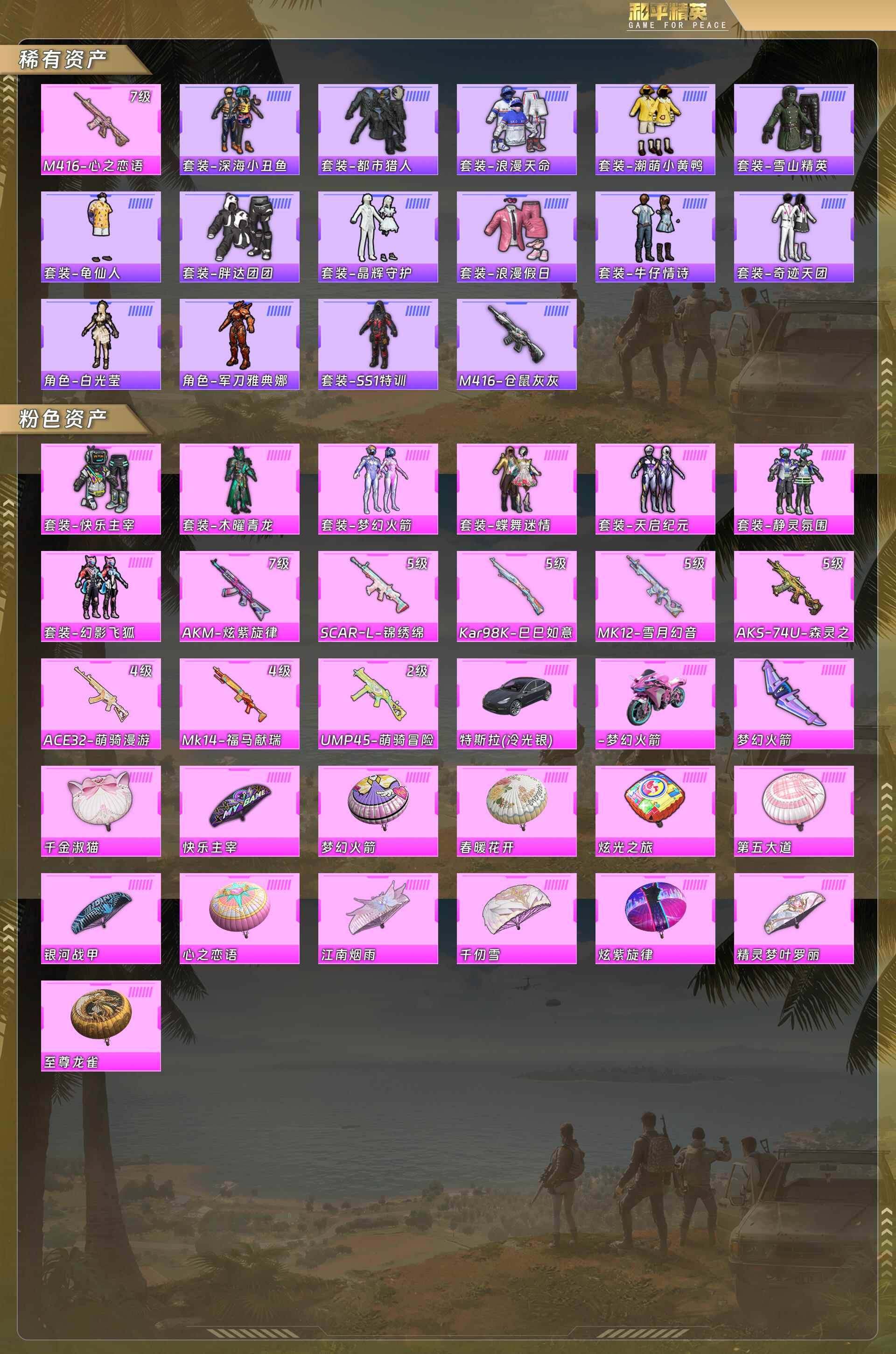 HPQM4126357和平精英账号详情图6