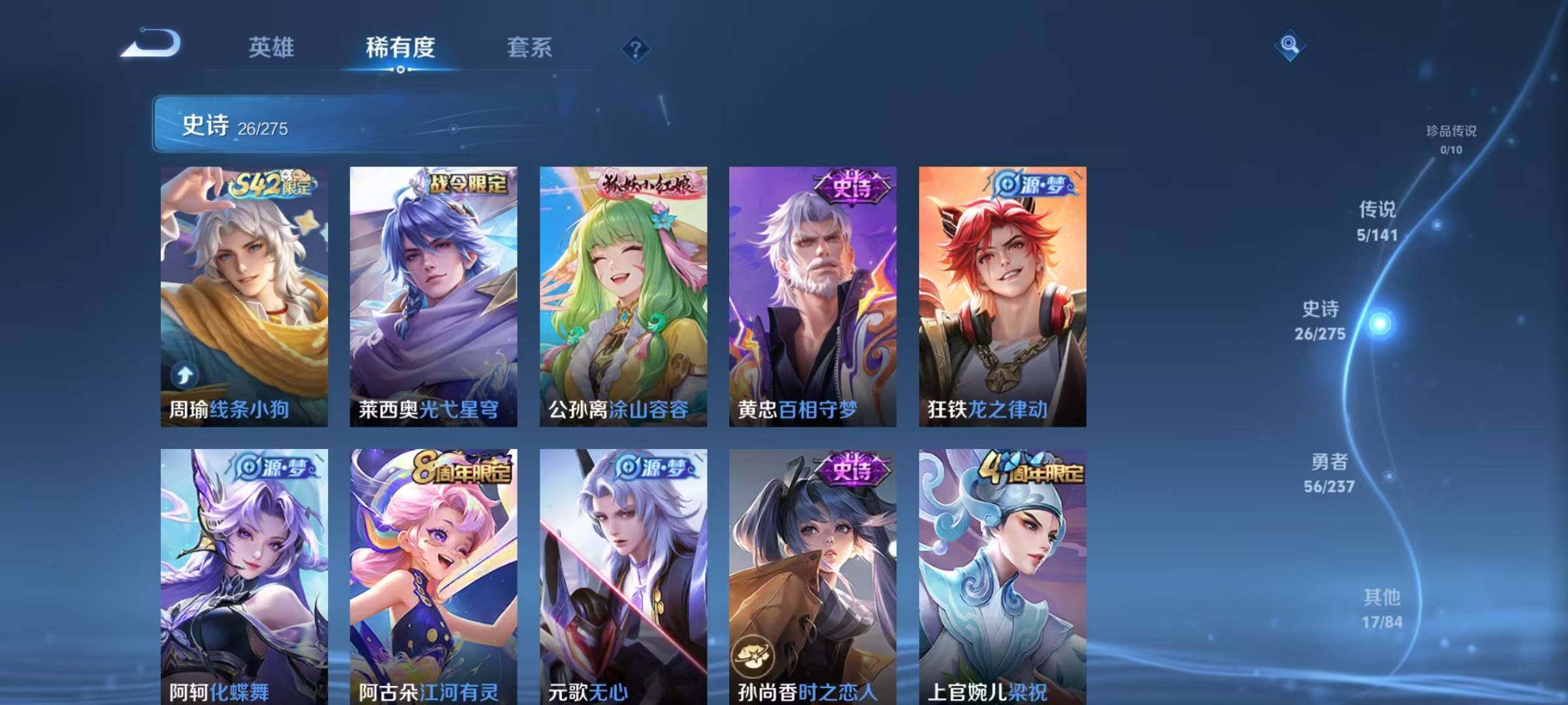 WZJZ4201246王者荣耀账号详情图8