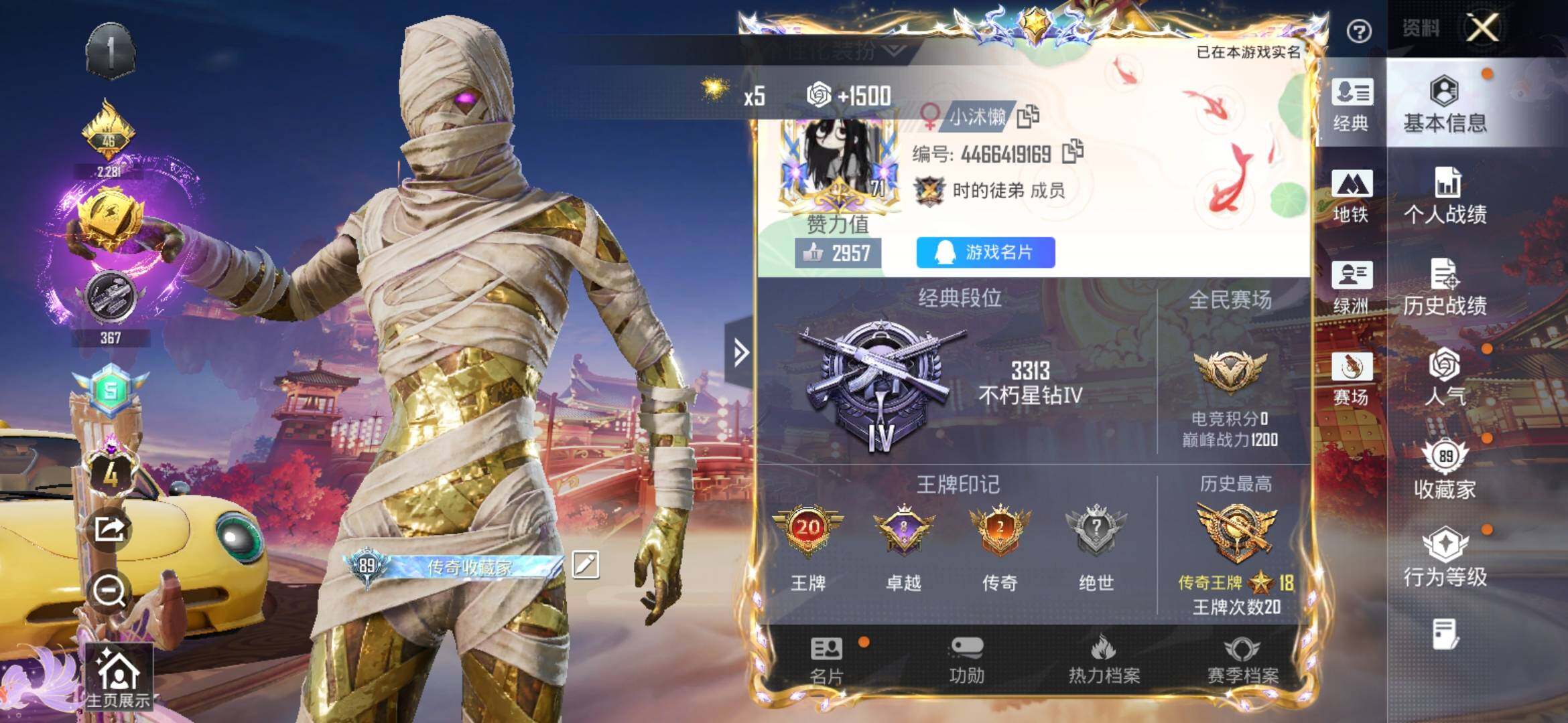 HPCMW4130715和平精英账号详情图2