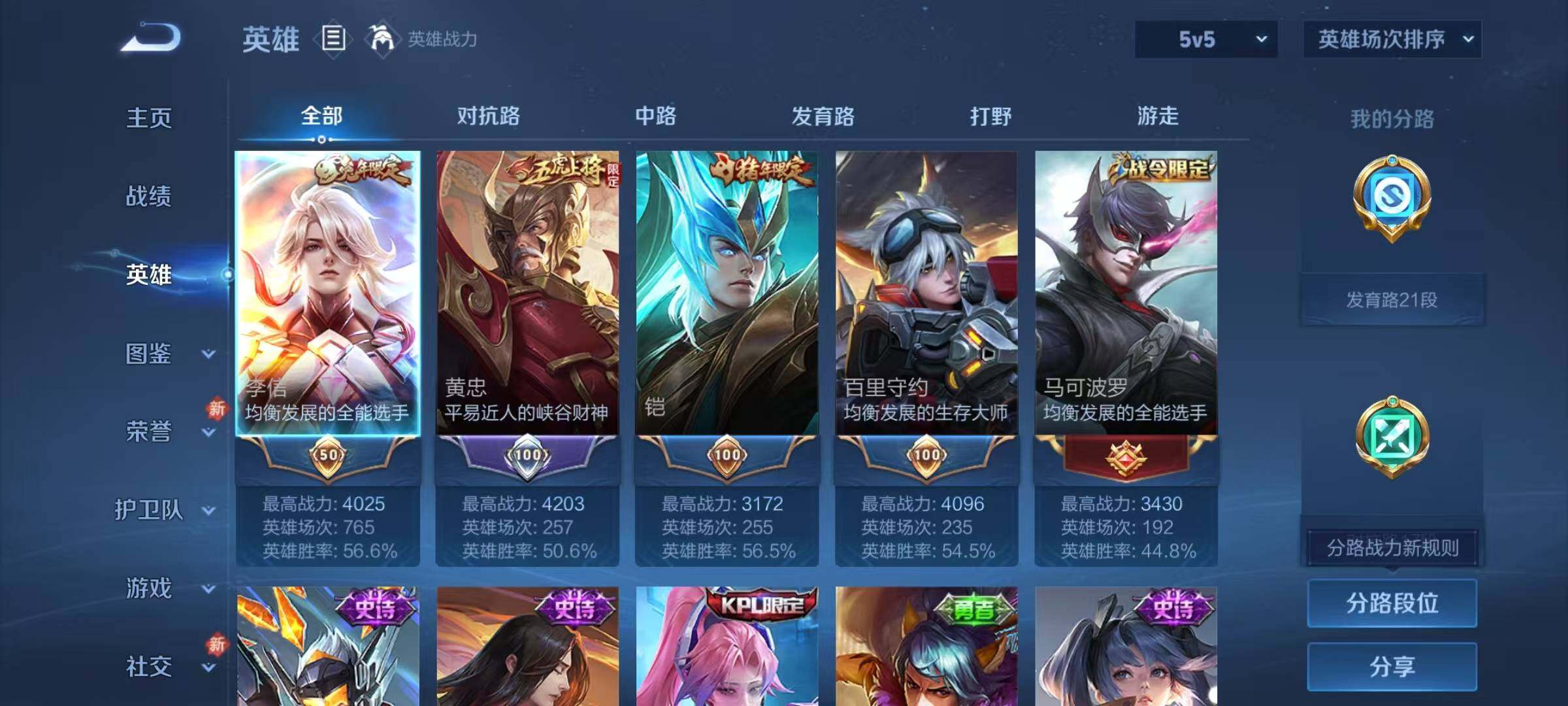 WZJZ4201119王者荣耀账号详情图6