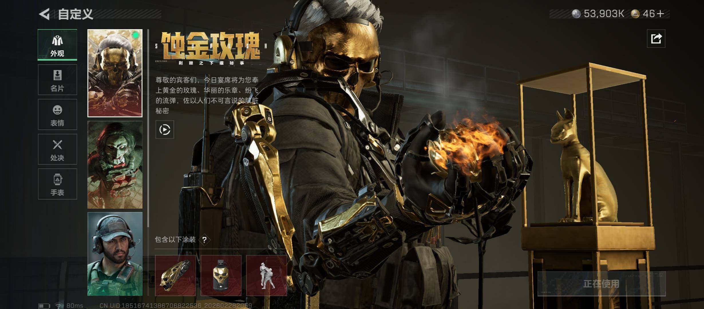 SJZCMW458764三角洲行动账号详情图8