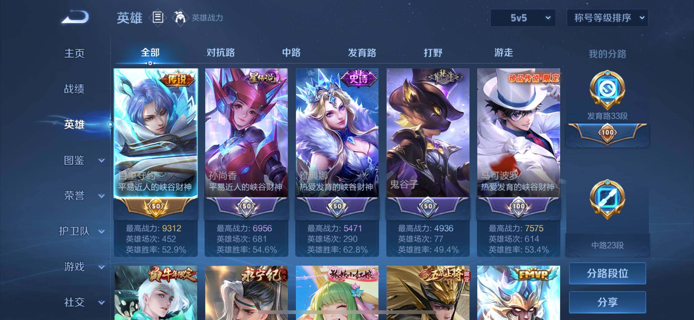 WZQM4195000王者荣耀账号详情图4