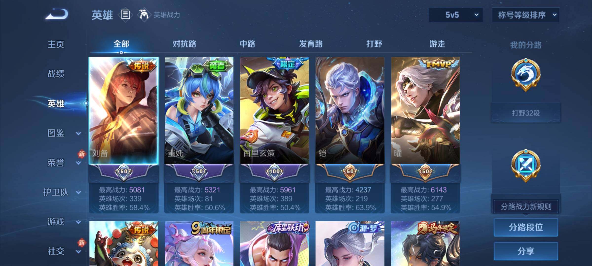 WZCMY4201599王者荣耀账号详情图3