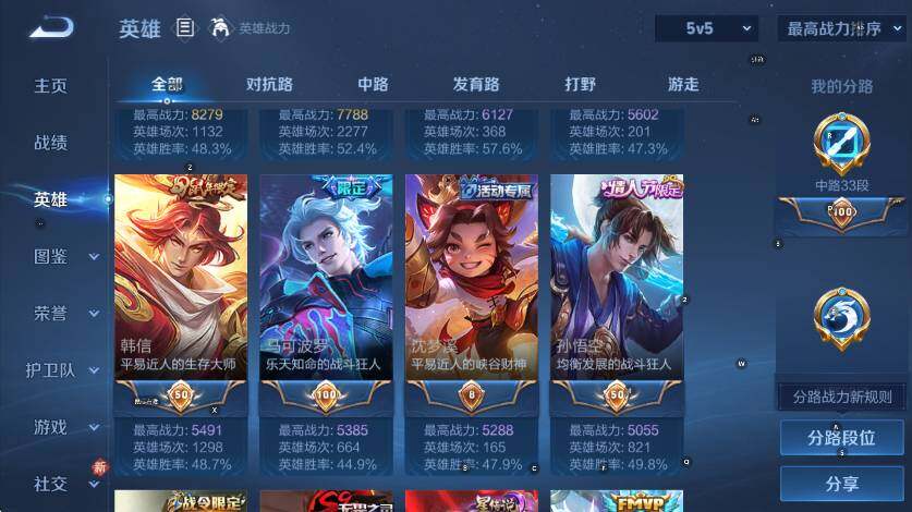 WZCMW4201407王者荣耀账号详情图14