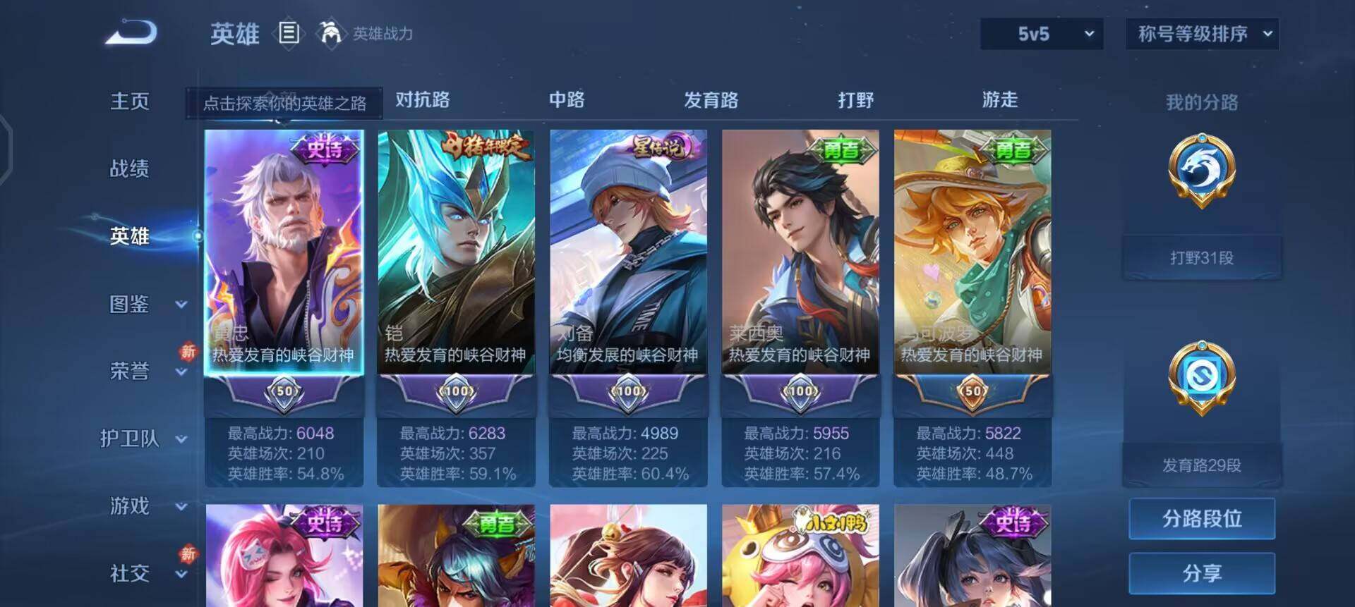 WZLX4223211王者荣耀账号详情图12