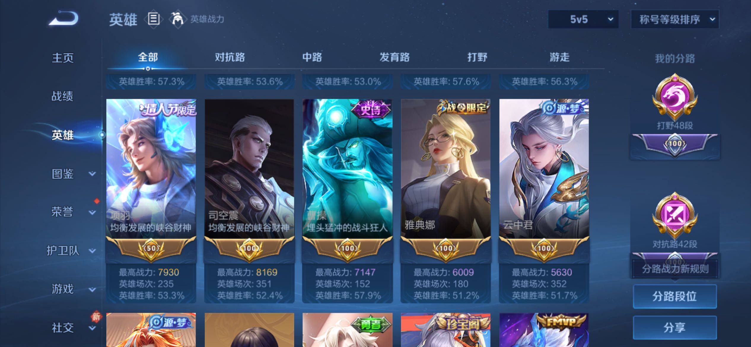 WZCMY4196717王者荣耀账号详情图5