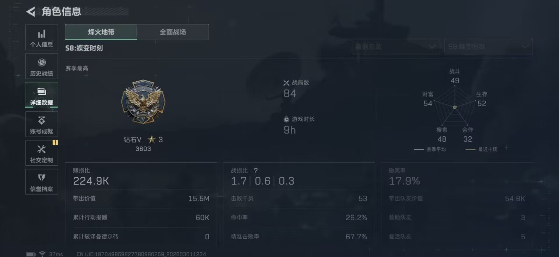 SJZQM456466三角洲行动账号详情图23