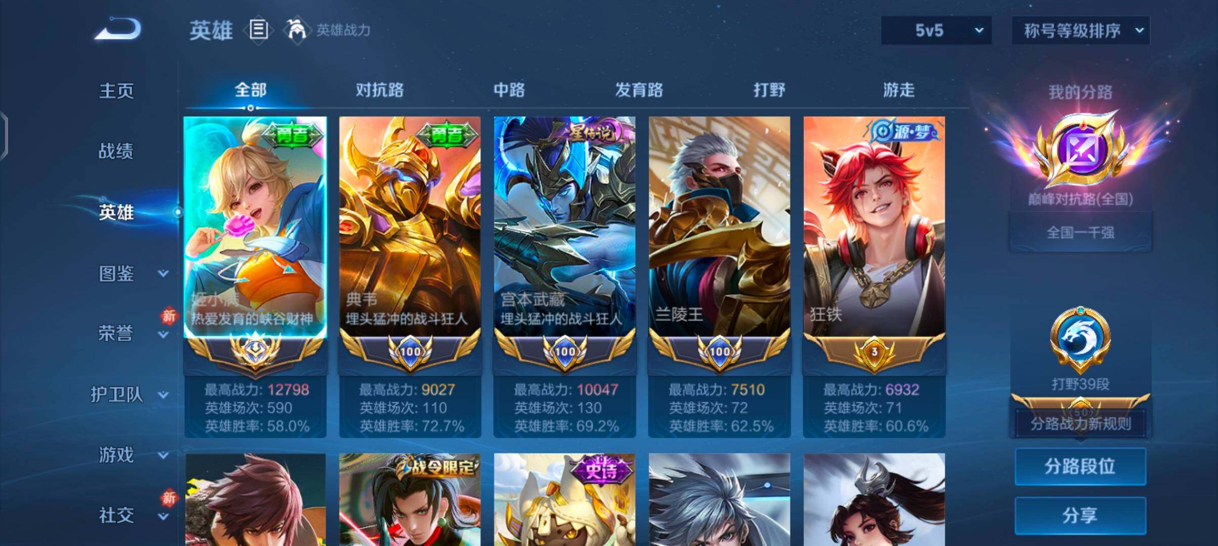 WZCMW4202224王者荣耀账号详情图3