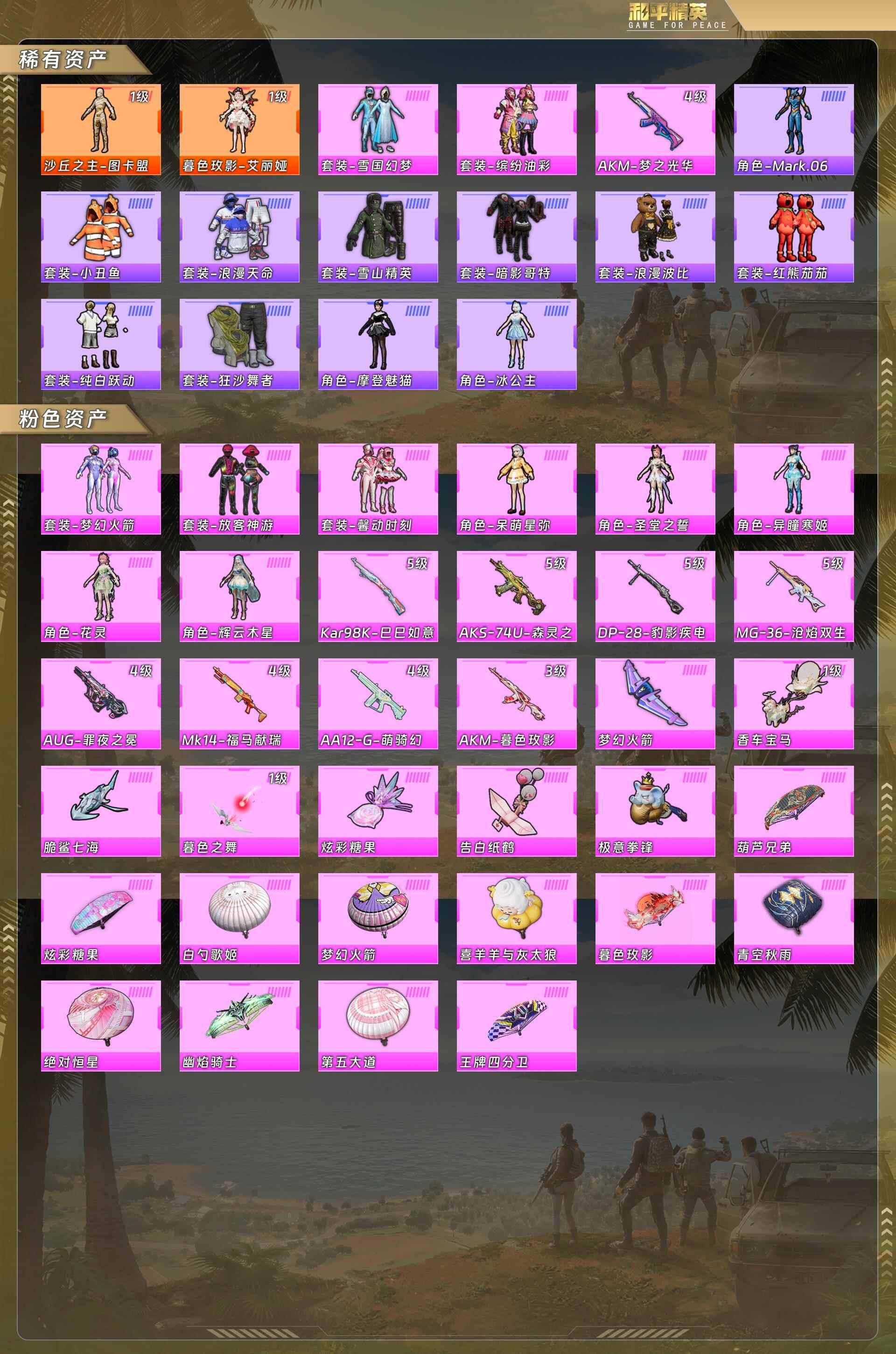 HPQM4116382和平精英账号详情图6