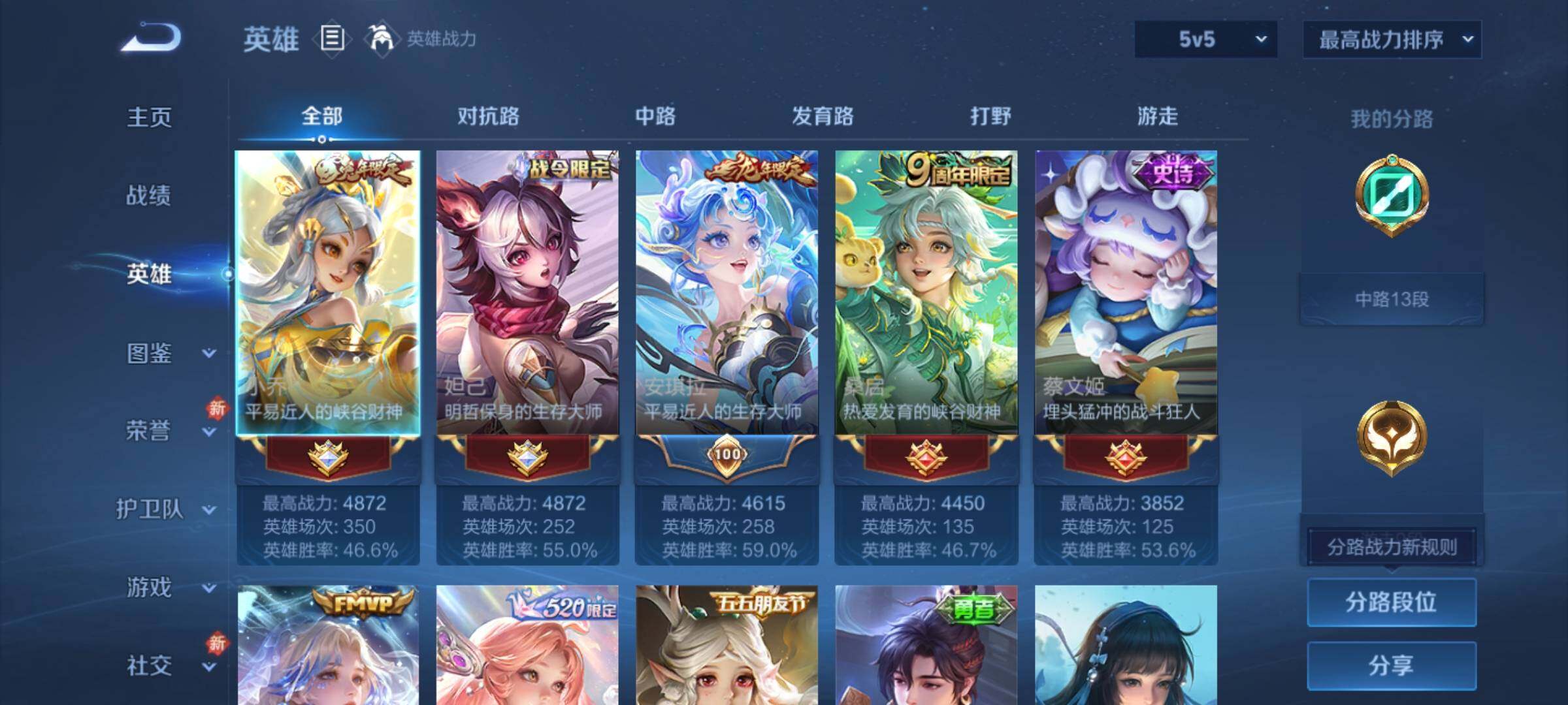 WZCMY4196592王者荣耀账号详情图3