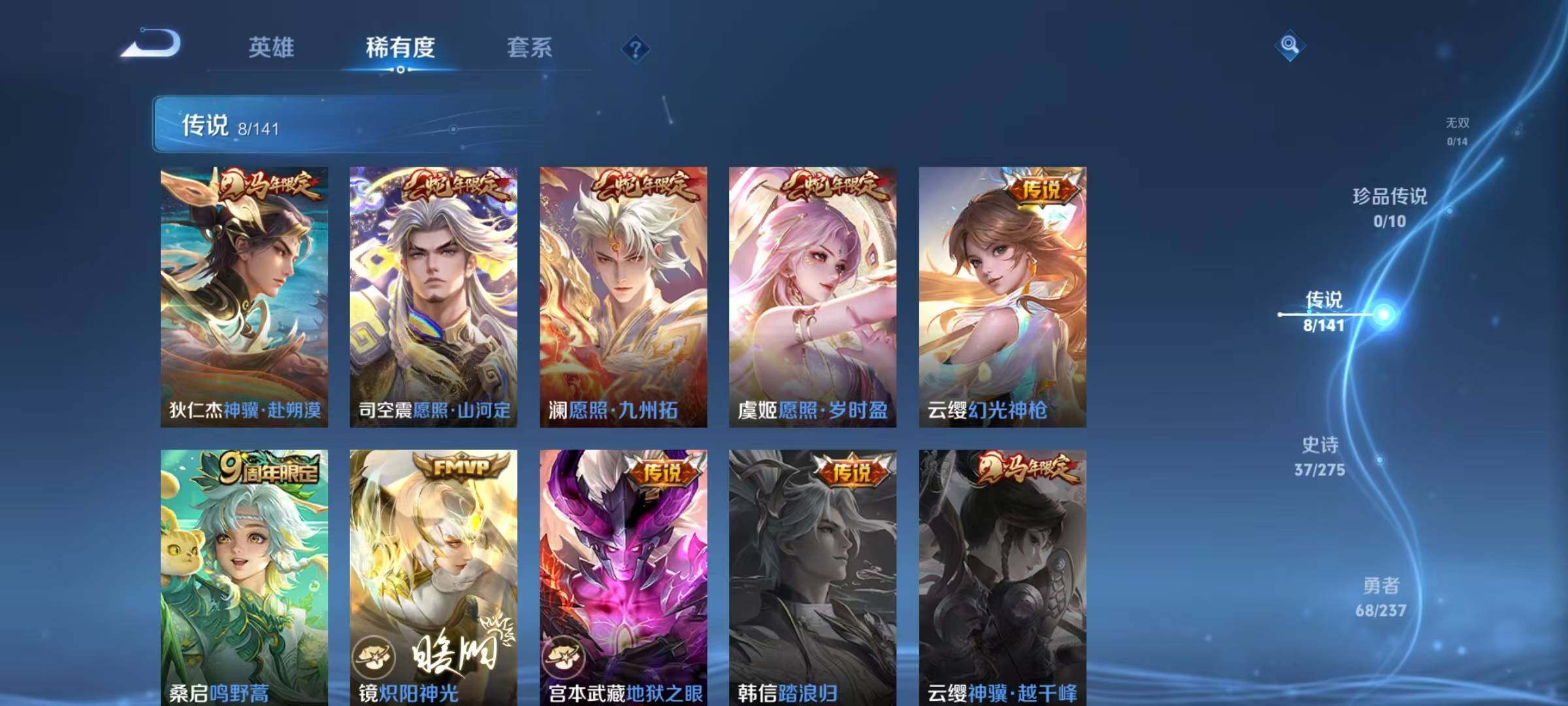 WZJZ4203485王者荣耀账号详情图8