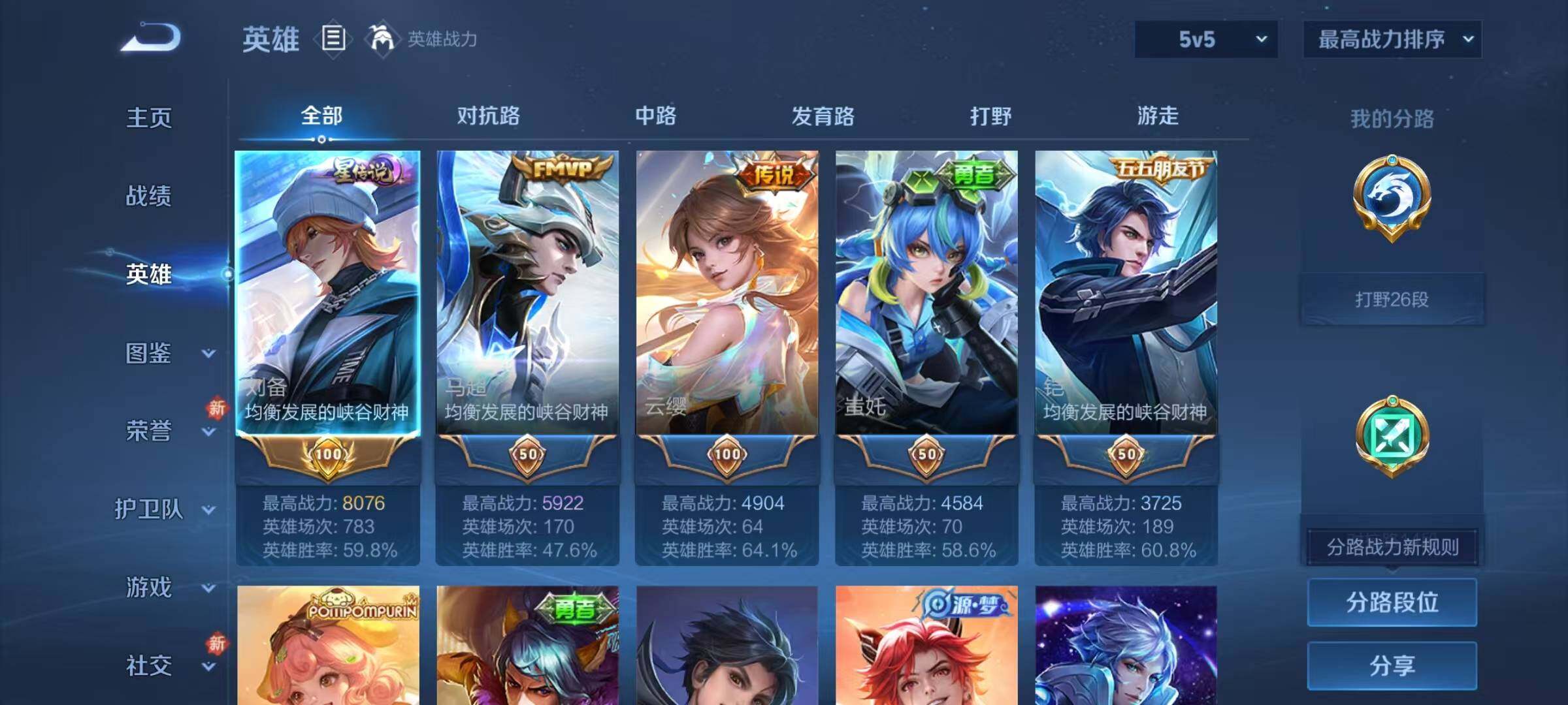 WZJZ4203474王者荣耀账号详情图6