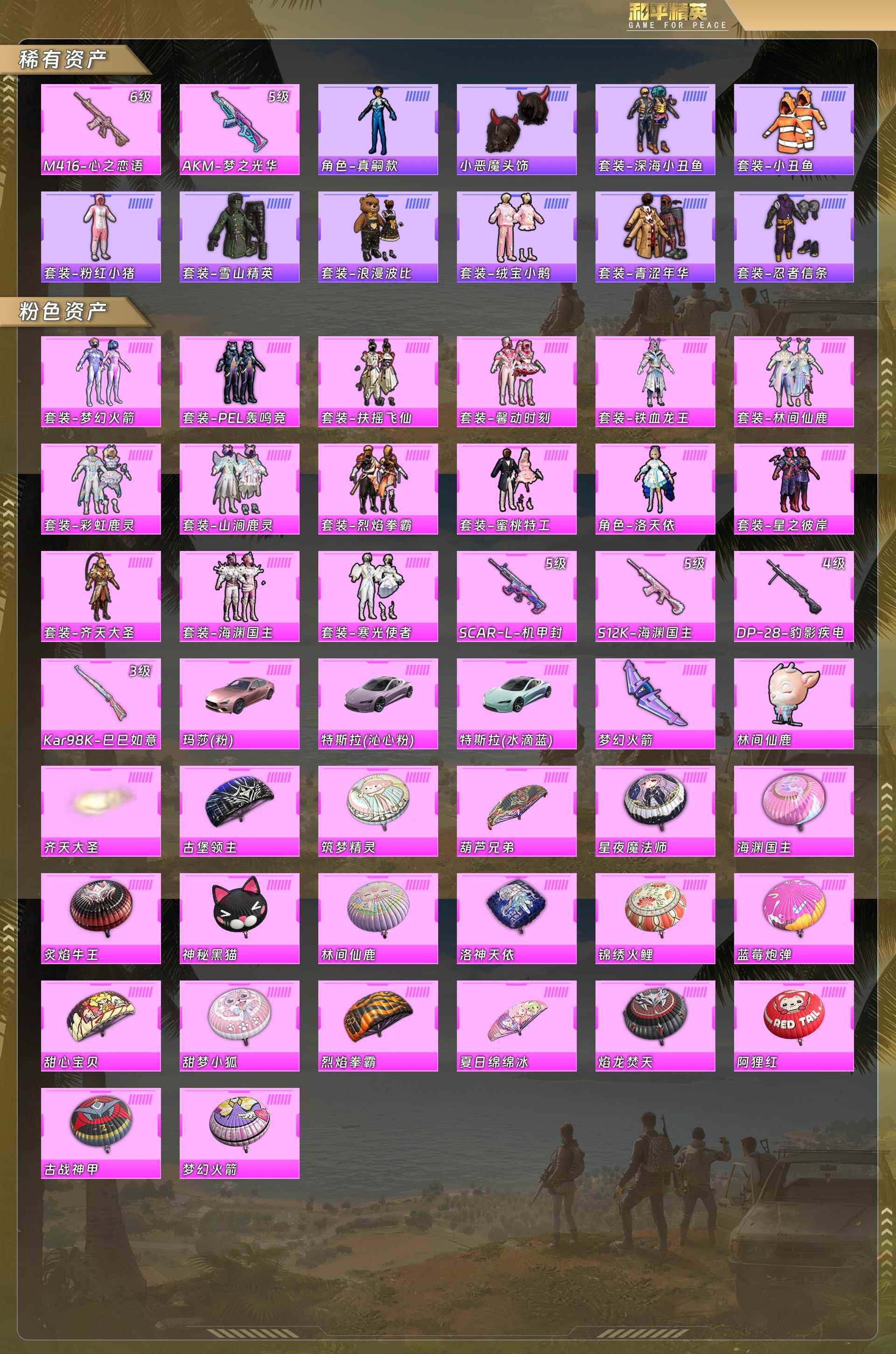 HPCMW4131901和平精英账号详情图4