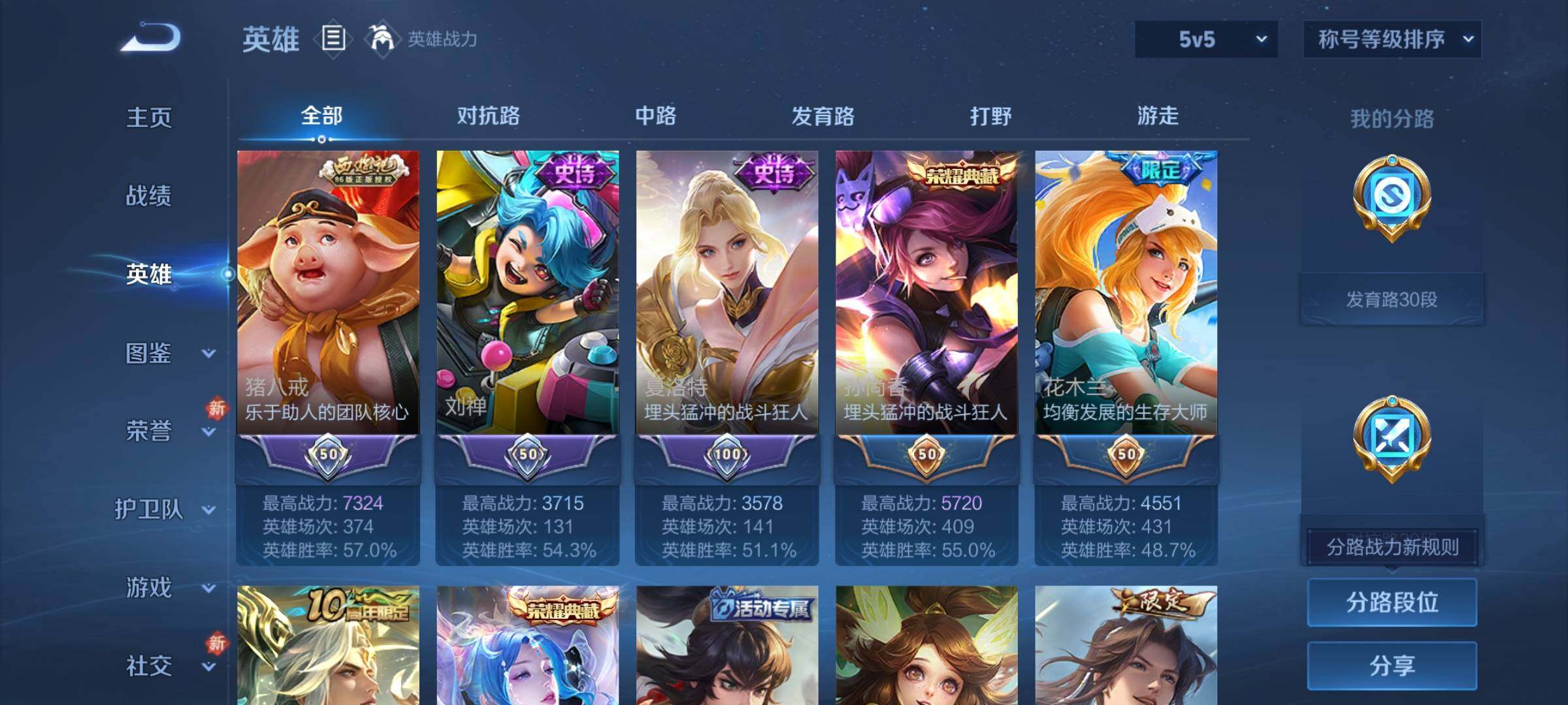 WZCMY4205500王者荣耀账号详情图3