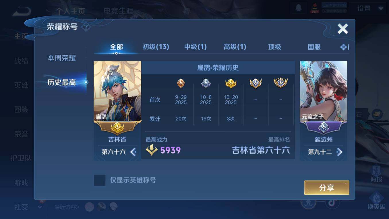 WZCMW4203080王者荣耀账号详情图9