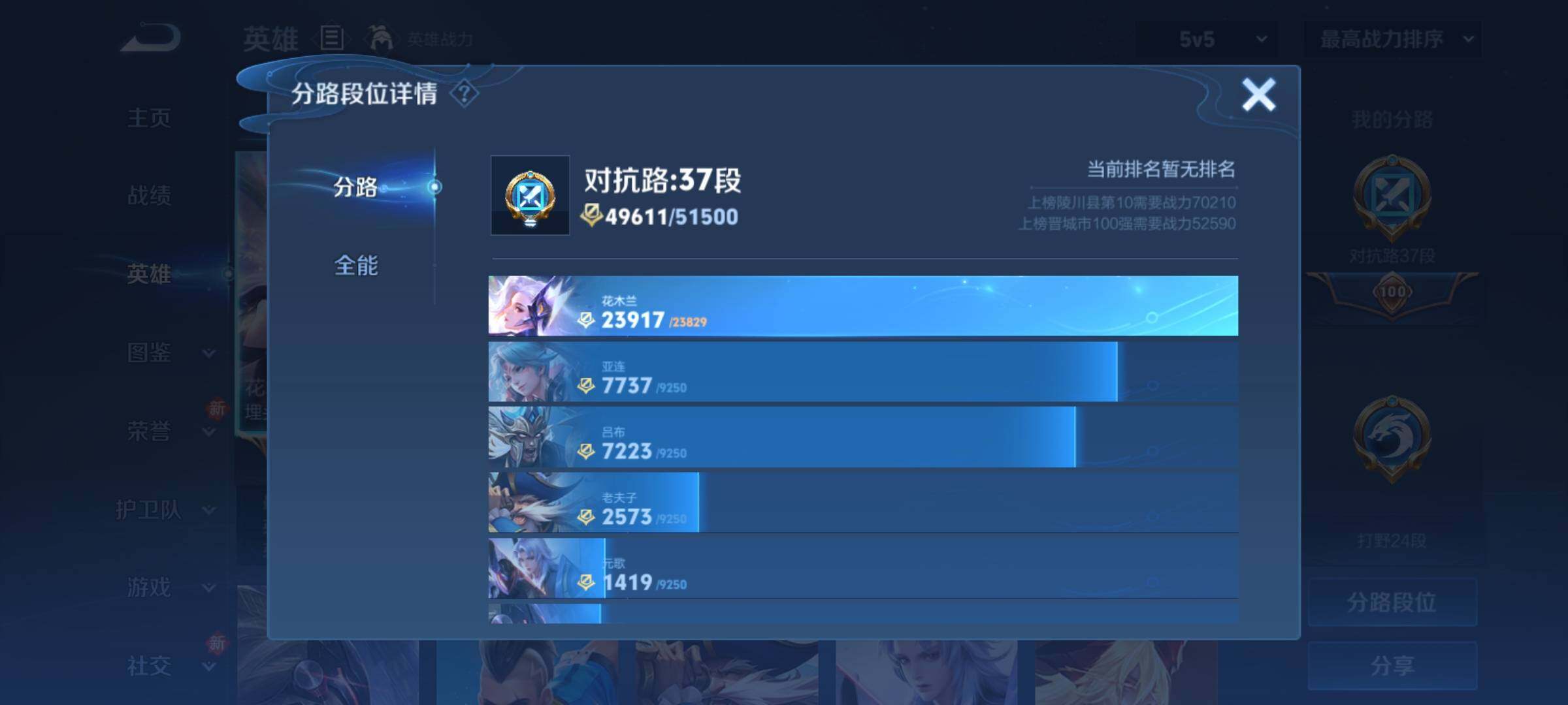 WZCMY4197783王者荣耀账号详情图4 WZCMY4197783王者荣耀账号详情图4