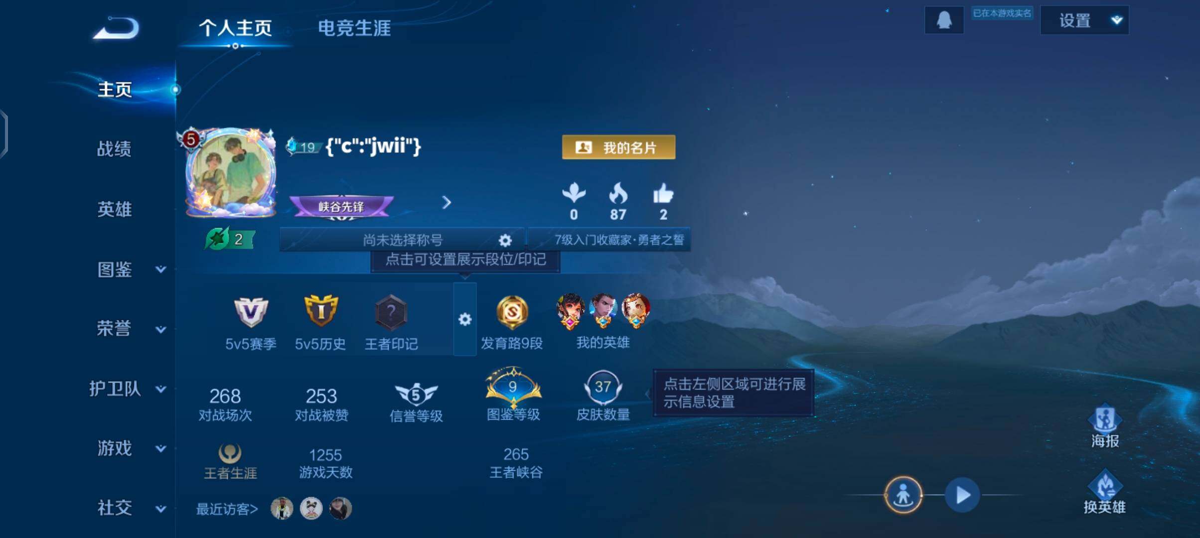 WZJZ4280429王者荣耀账号详情图4