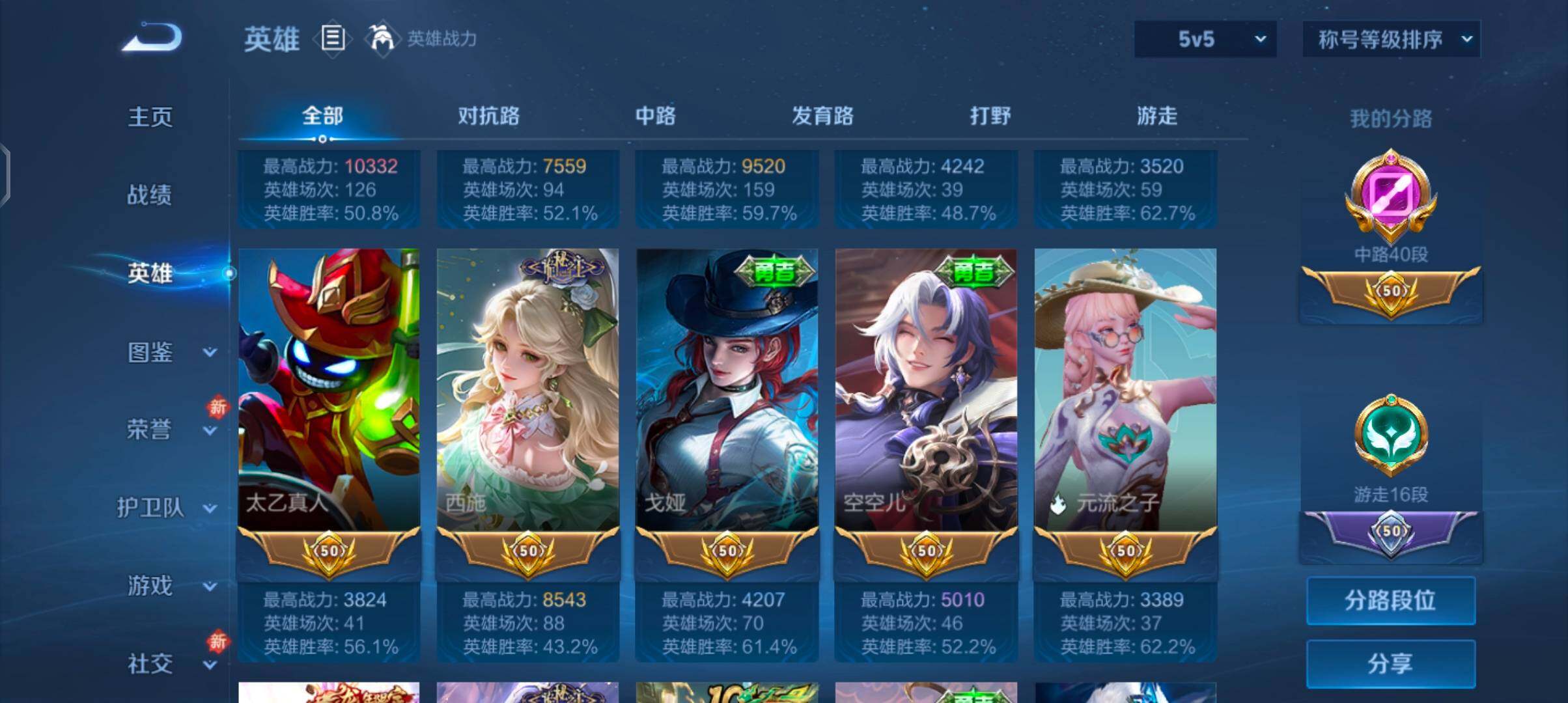 WZCMW4205028王者荣耀账号详情图5