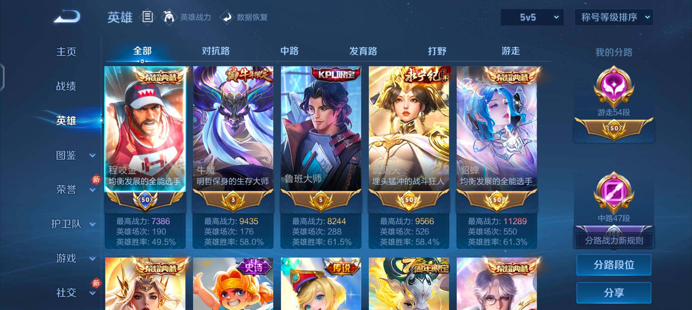 WZCMW4205022王者荣耀账号详情图3