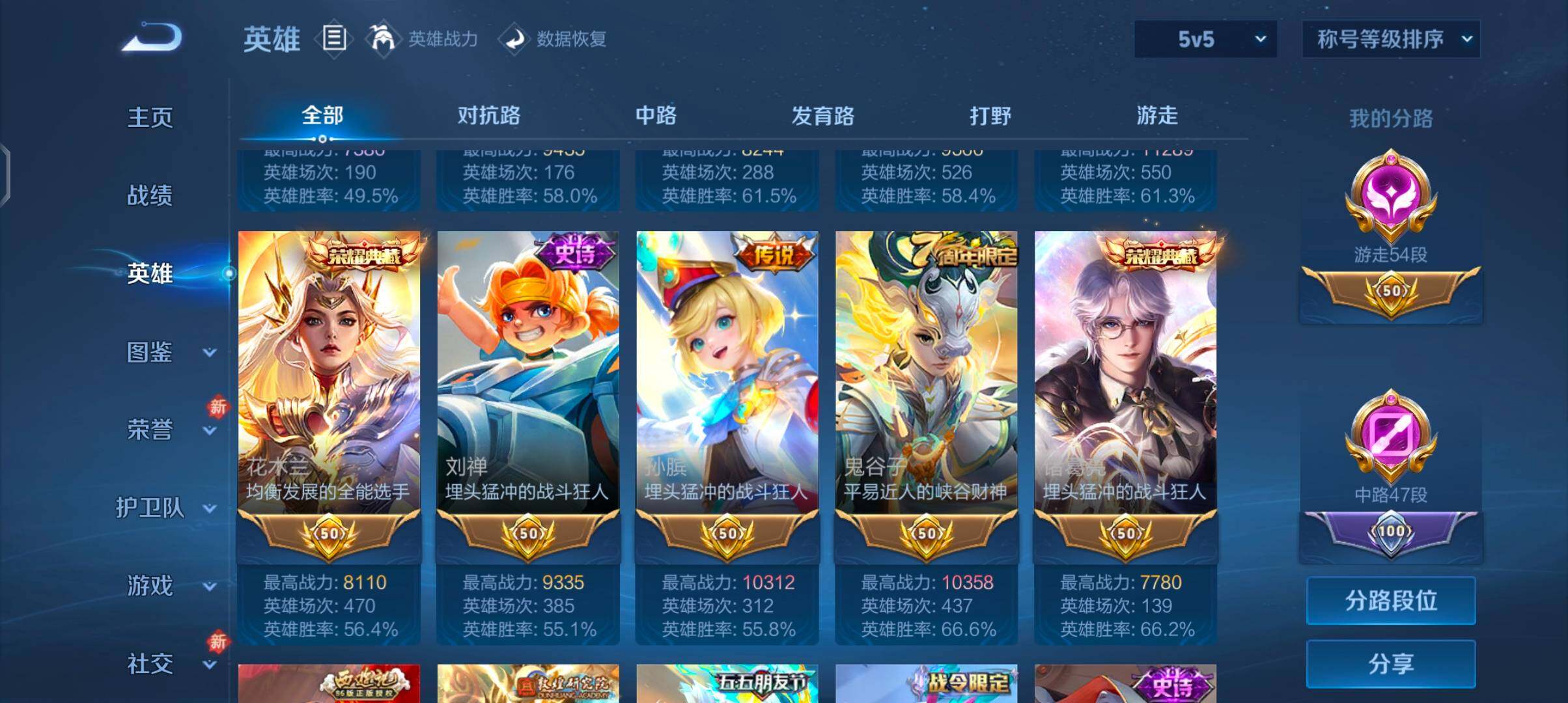 WZCMW4205022王者荣耀账号详情图4