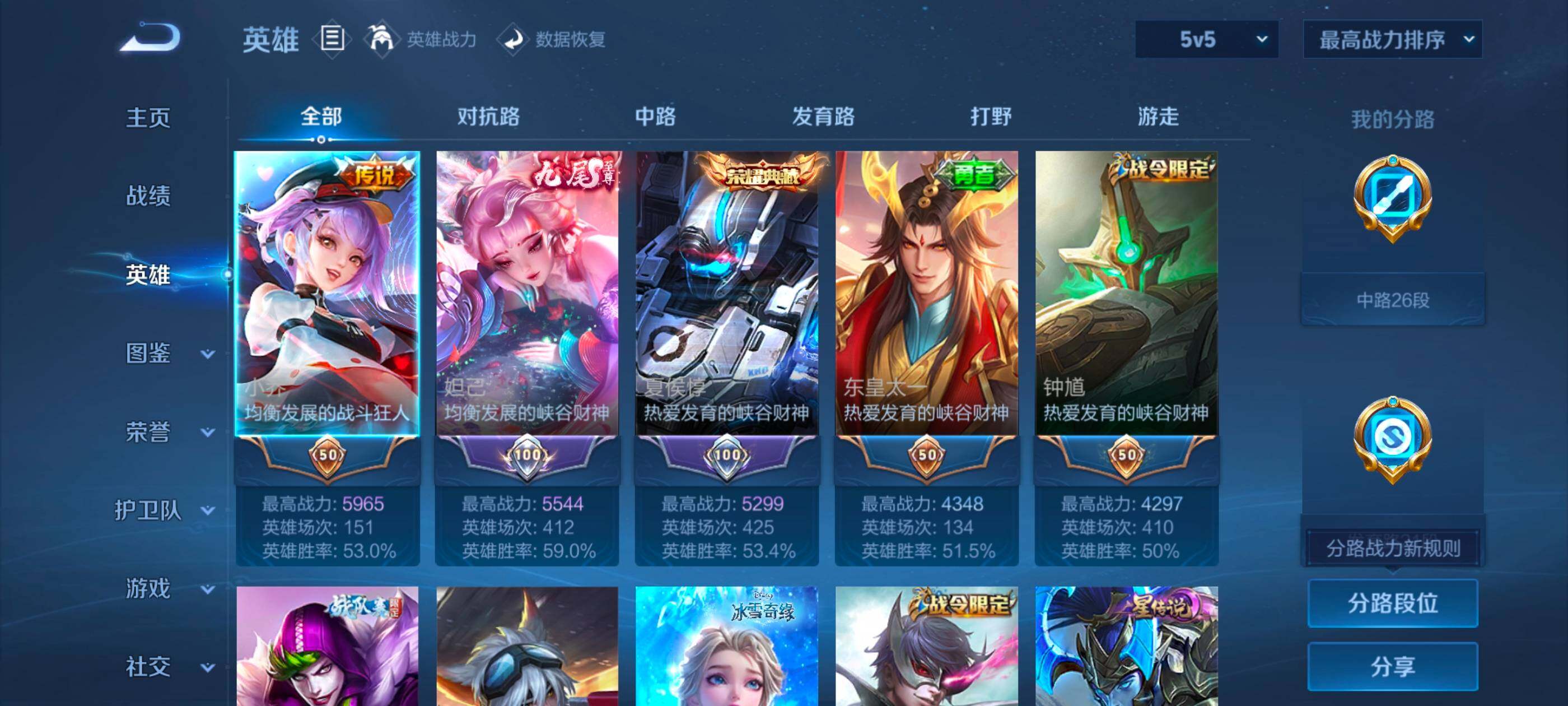 WZDN4198594王者荣耀账号详情图4