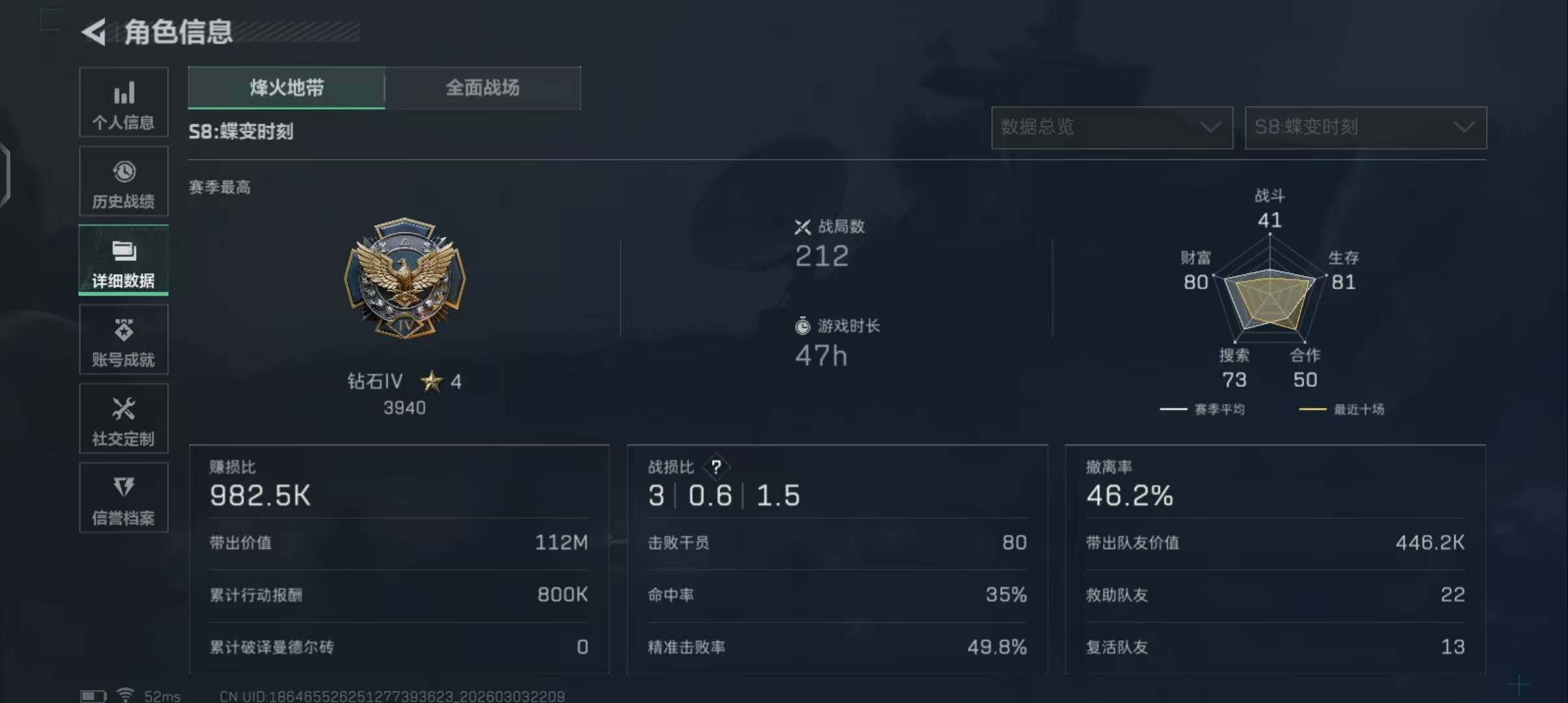 SJZEY458055三角洲行动账号详情图14