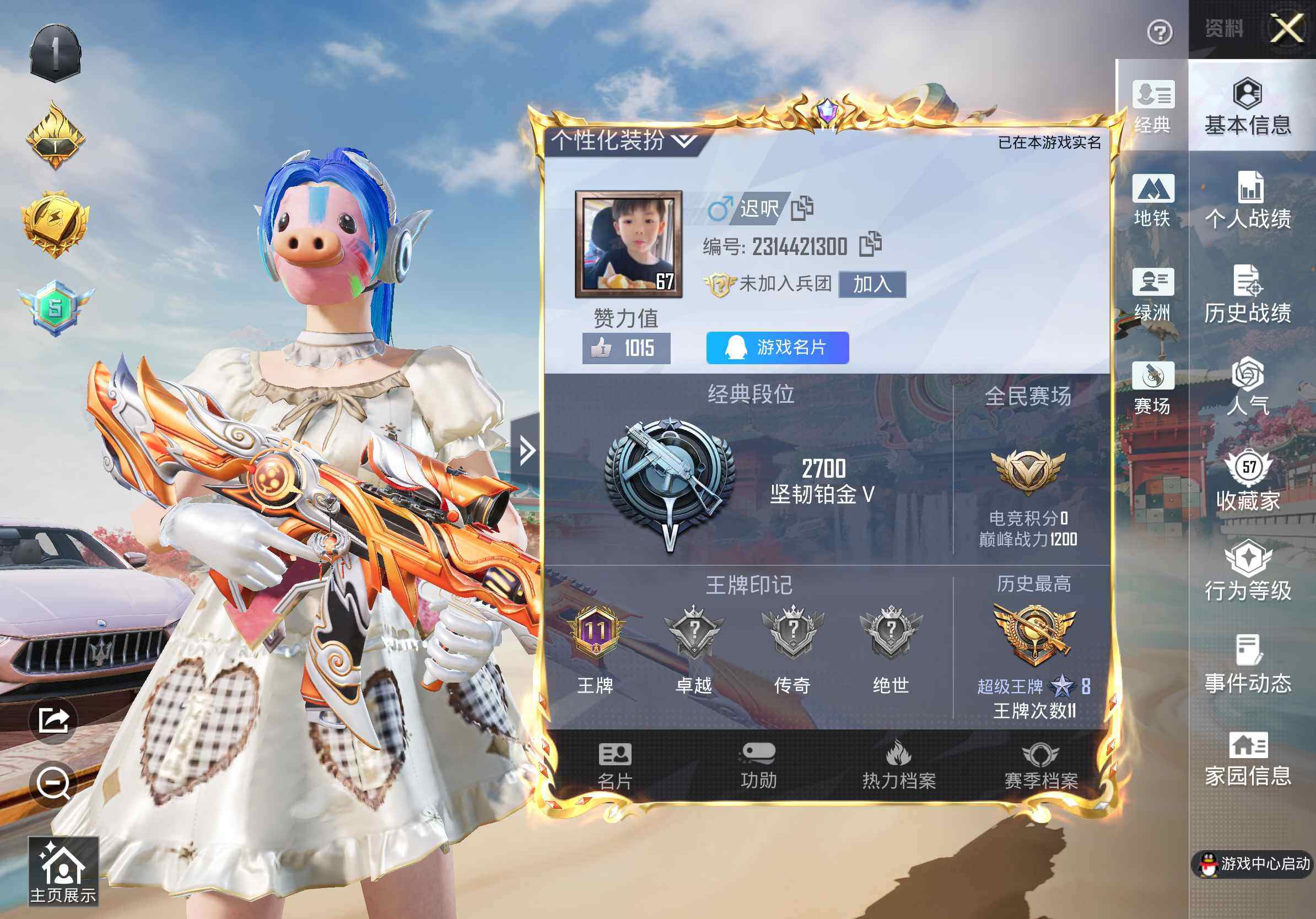 HPQM4109279和平精英账号详情图16