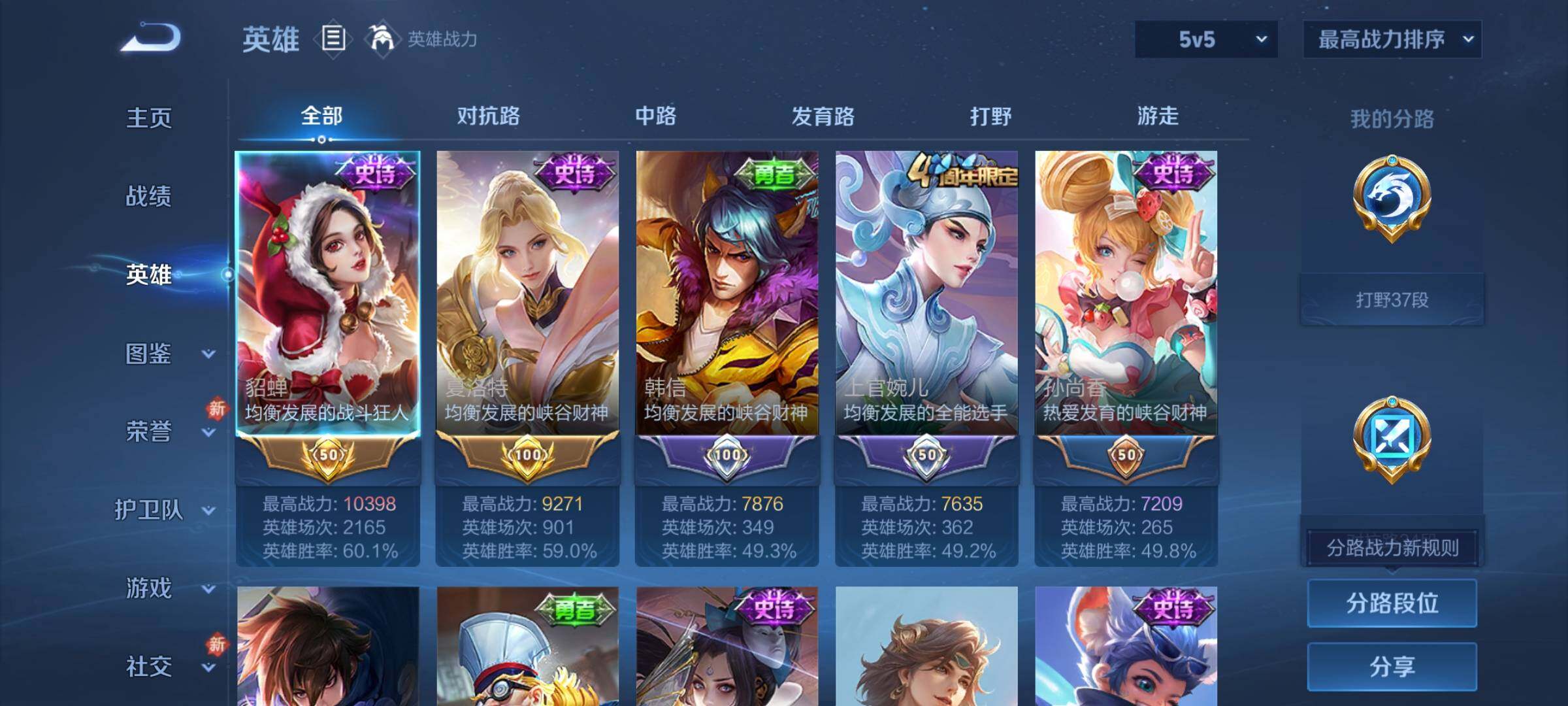 WZCMY4202605王者荣耀账号详情图3