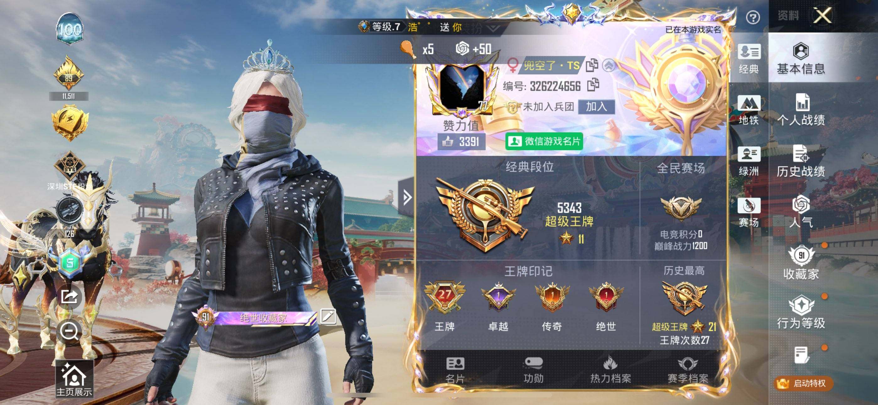 HPCMW4133337和平精英账号详情图2