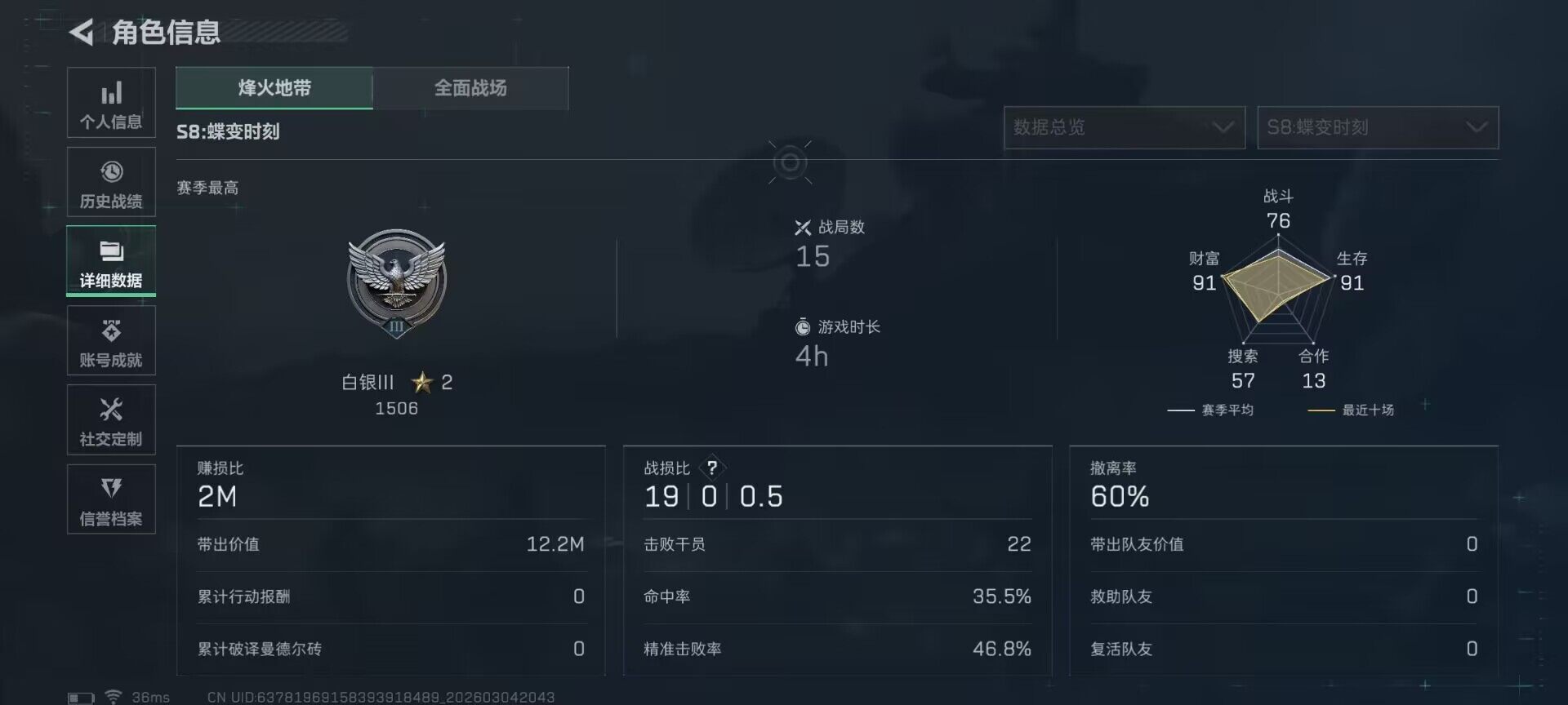 SJZEY458902三角洲行动账号详情图14