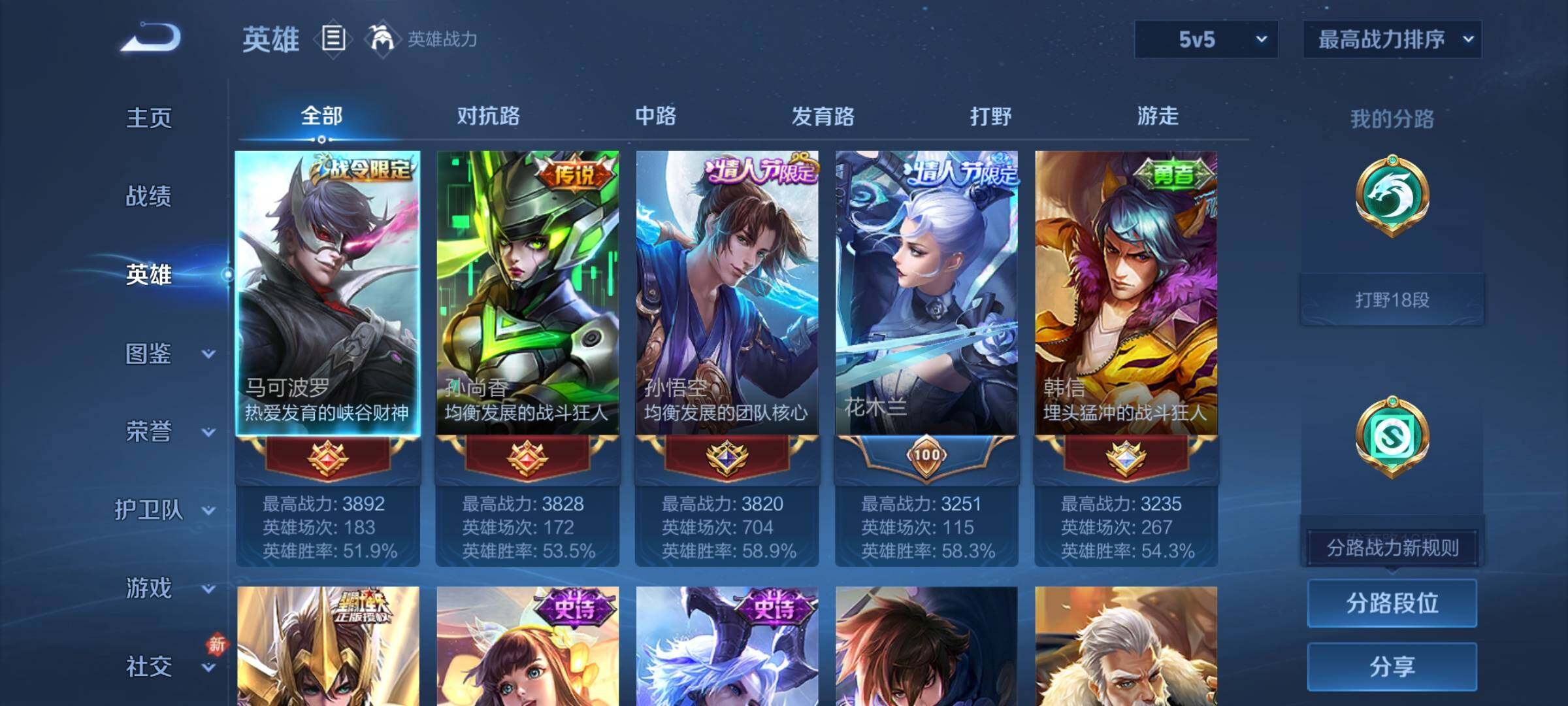 WZCMW4208344王者荣耀账号详情图4