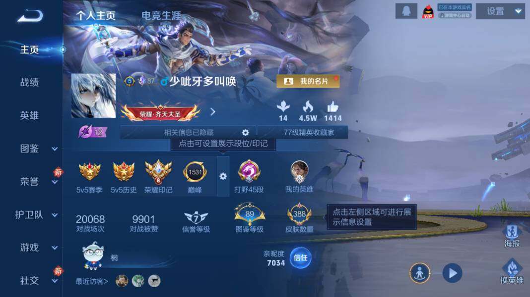 WZQM4211140王者荣耀账号详情图10