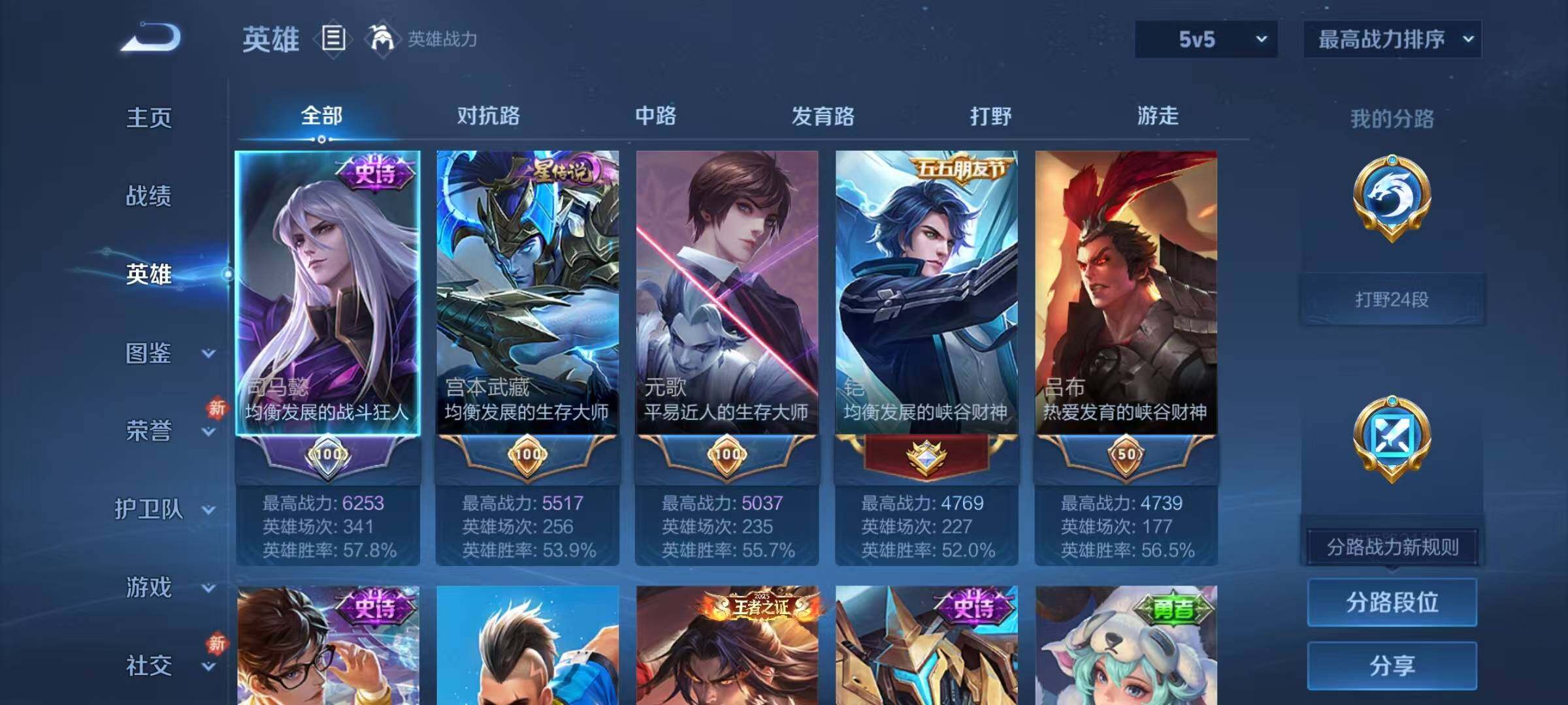 WZJZ4210068王者荣耀账号详情图6