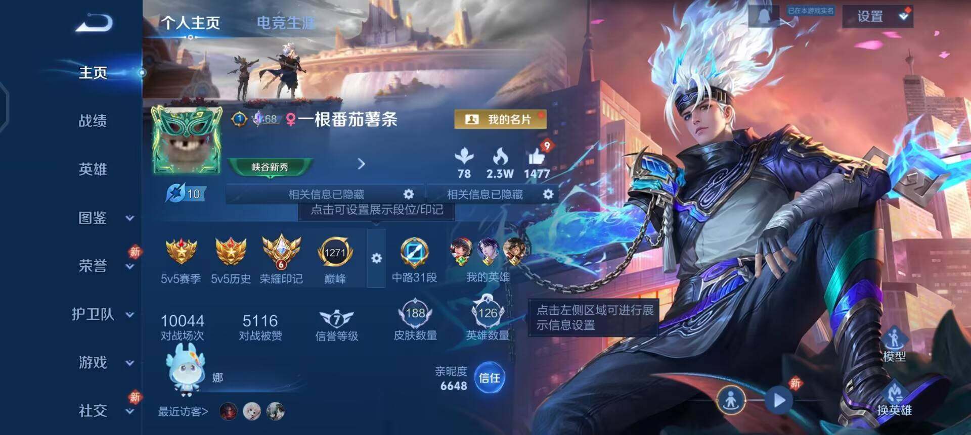 WZQM4207182王者荣耀账号详情图3