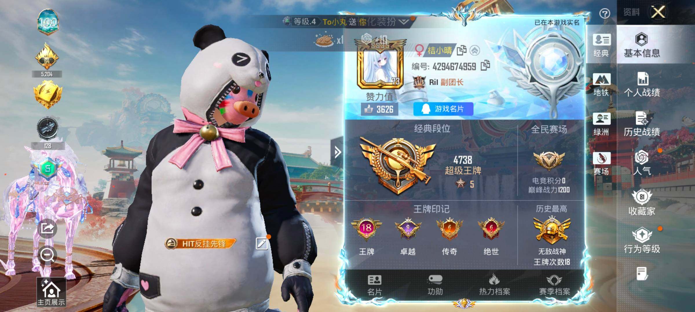 HPCMW4114912和平精英账号详情图2