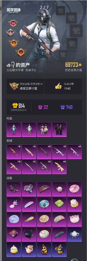 HPLE4114363和平精英账号详情图5