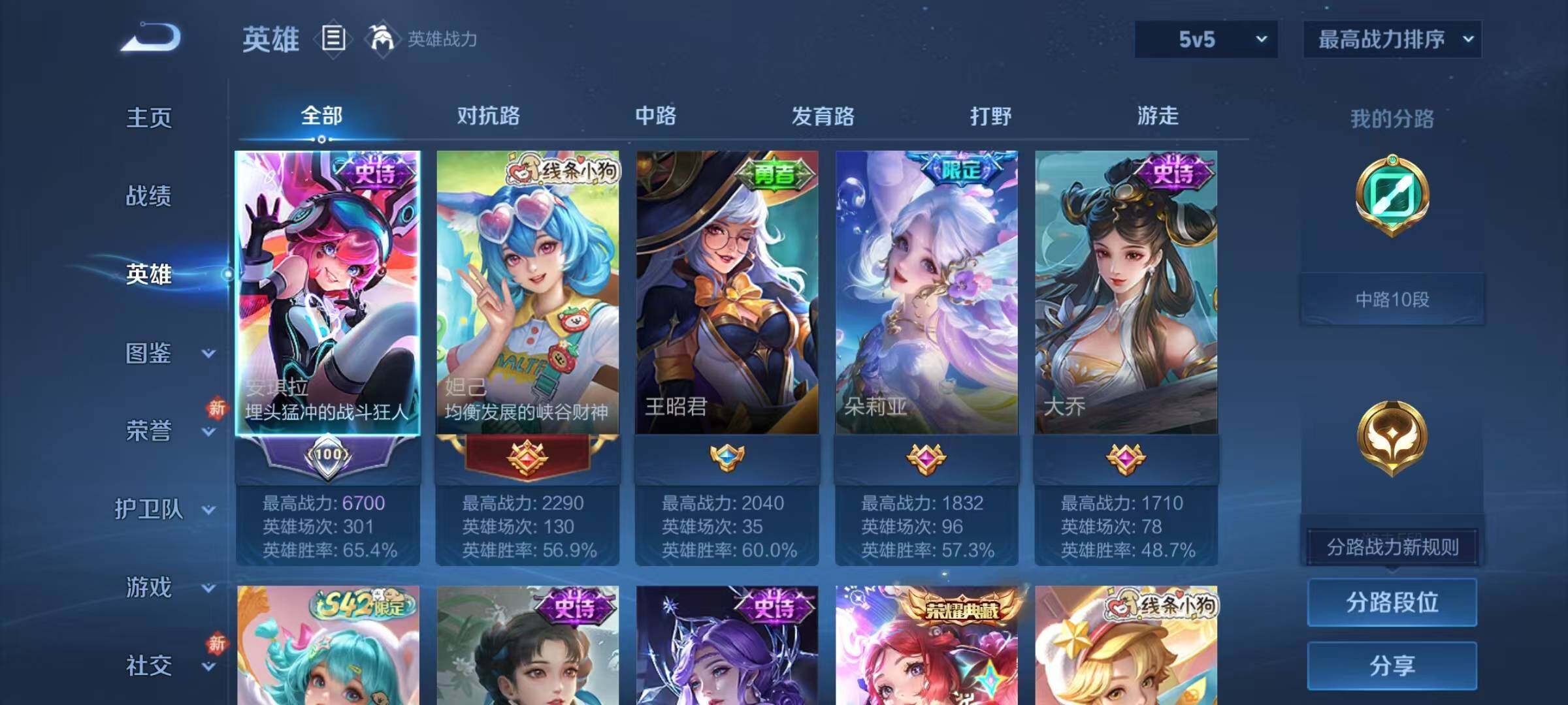 WZJZ4215107王者荣耀账号详情图5