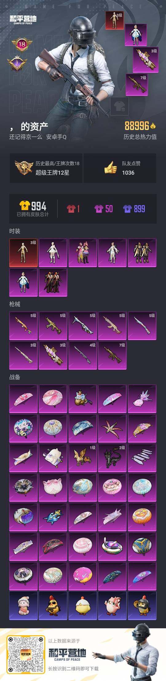 HPLX4115879和平精英账号详情图6