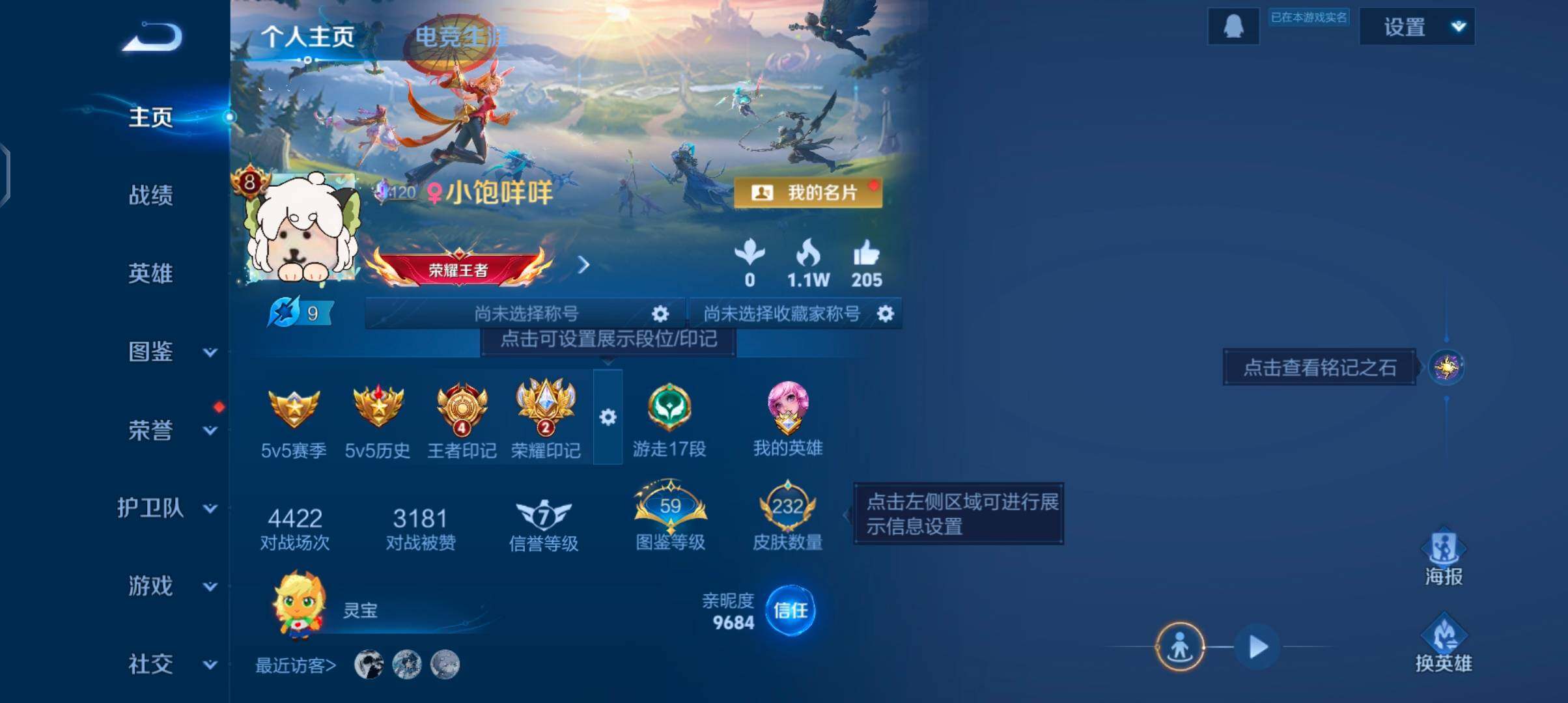 WZQM4215121王者荣耀账号详情图8