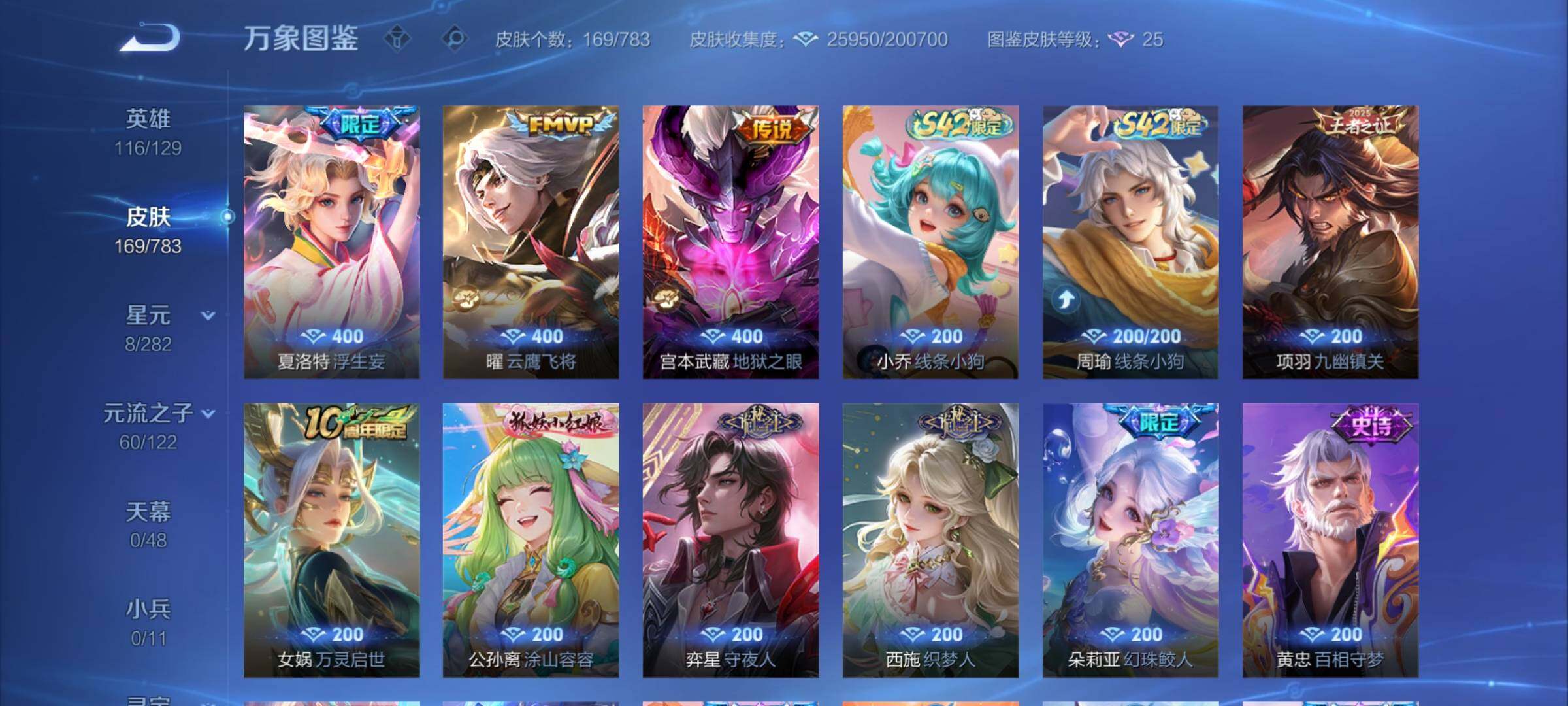 WZLX4220139王者荣耀账号详情图7