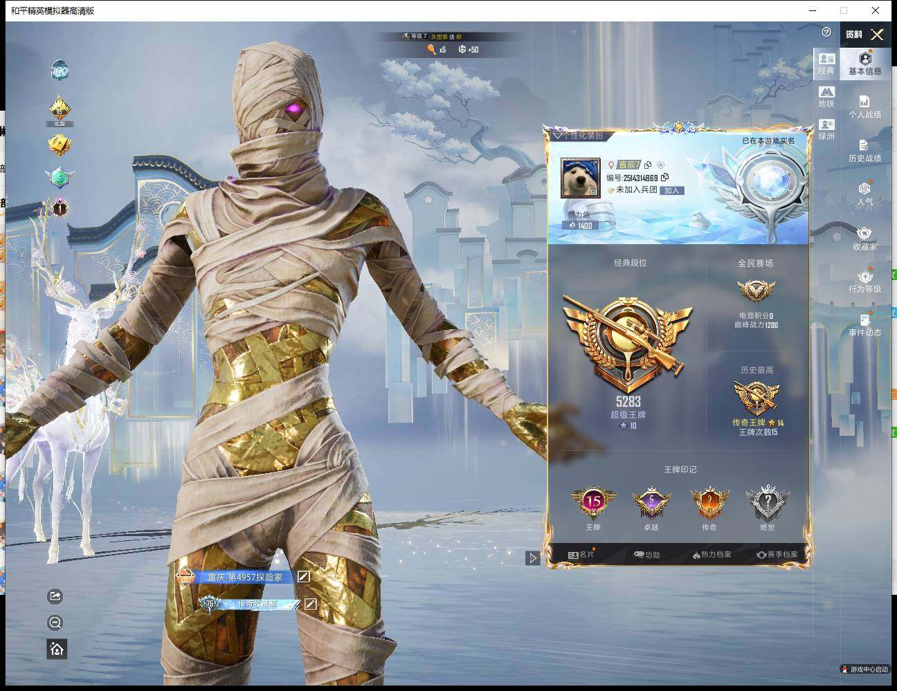 HPLX4115882和平精英账号详情图7