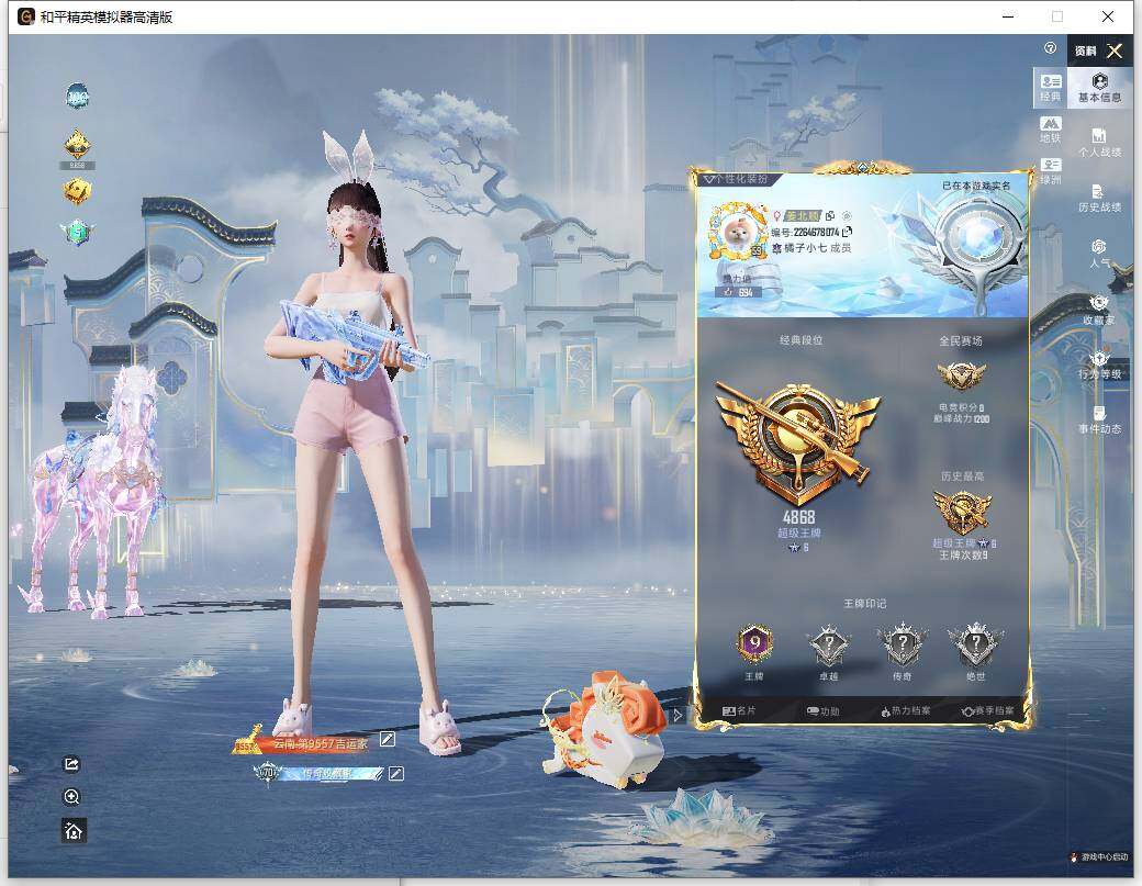 HPLE4112481和平精英账号详情图5