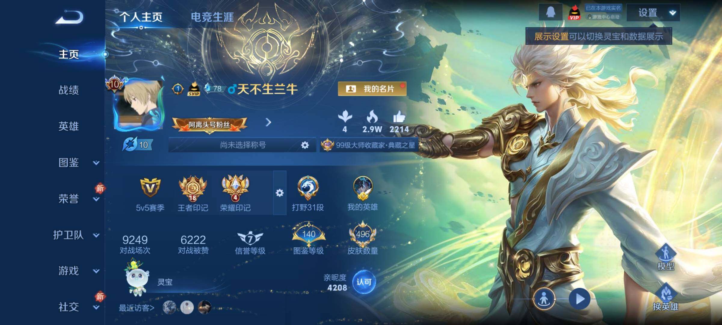 WZCMY4205480王者荣耀账号详情图2