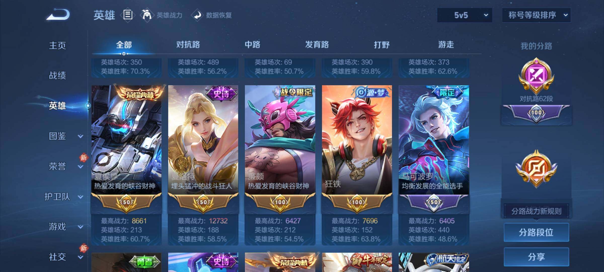 WZCMY4205792王者荣耀账号详情图5