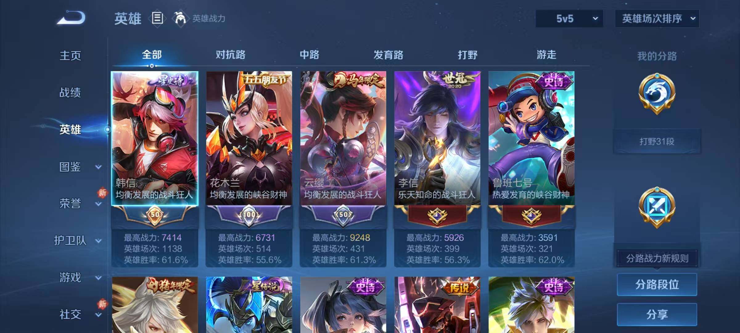 WZJZ4213400王者荣耀账号详情图7