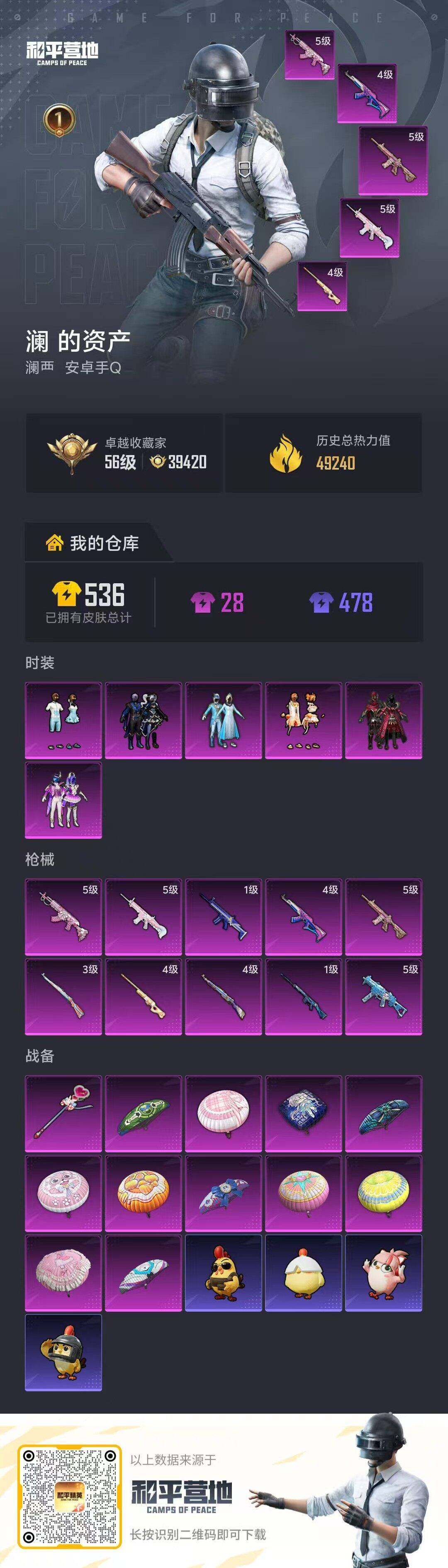 HPQM4114076和平精英账号详情图5