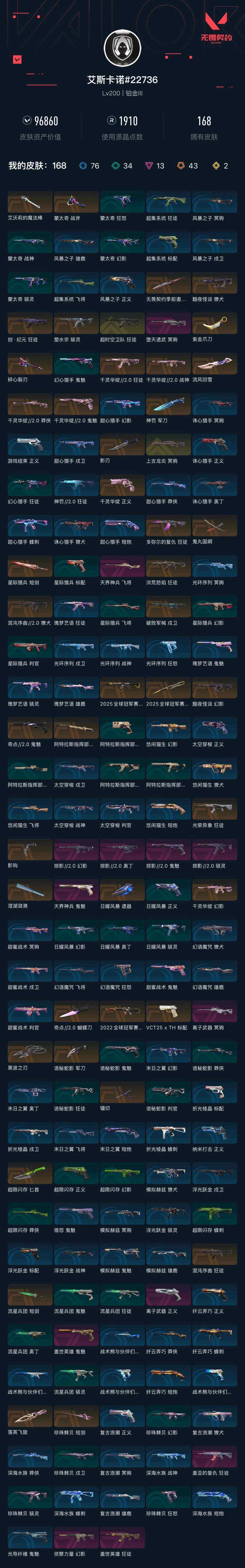 WWQXL417737无畏契约账号详情图6